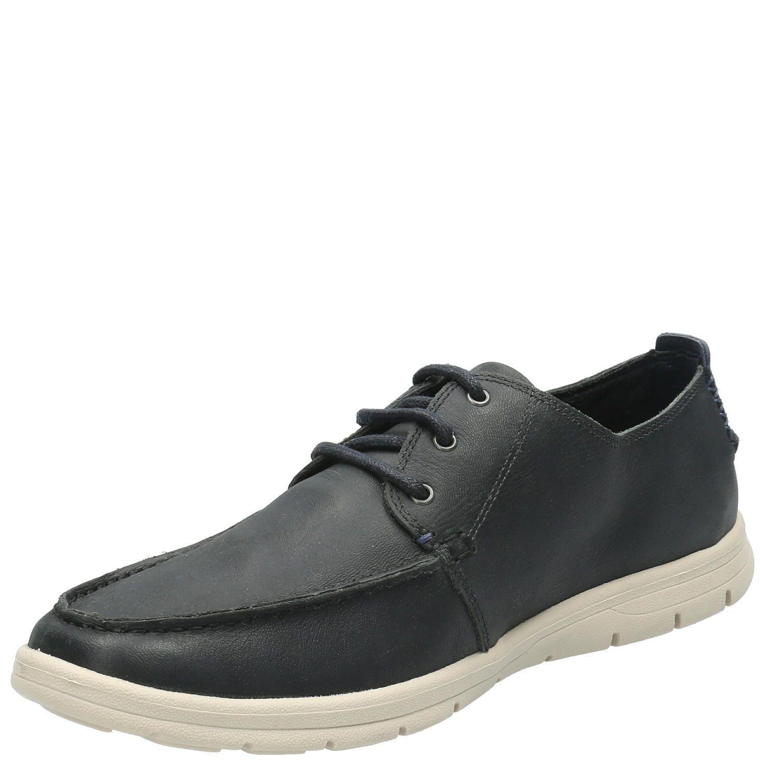 Zapato Cuero Hombre Adam Azul Marino-4