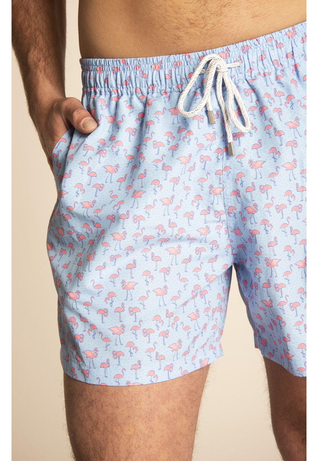 Traje de Baño Hombre Izam Azul-3