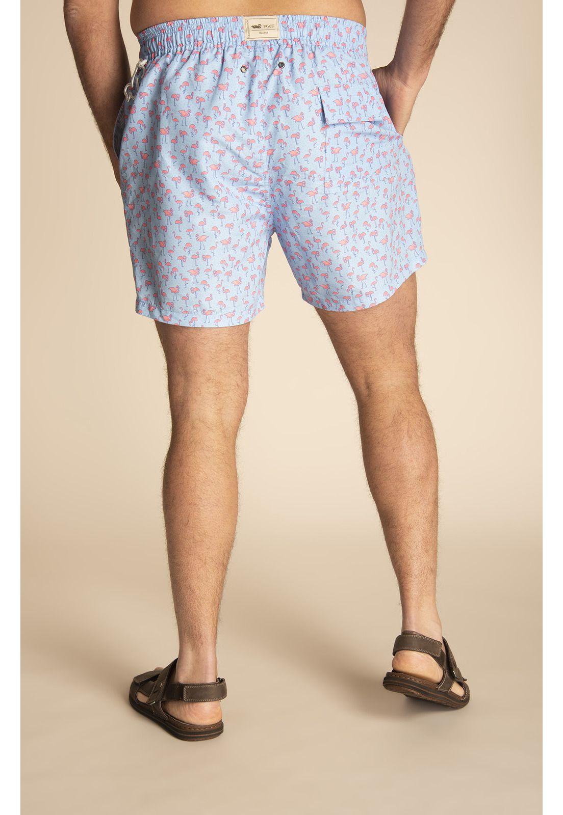 Traje de Baño Hombre Izam Azul-5