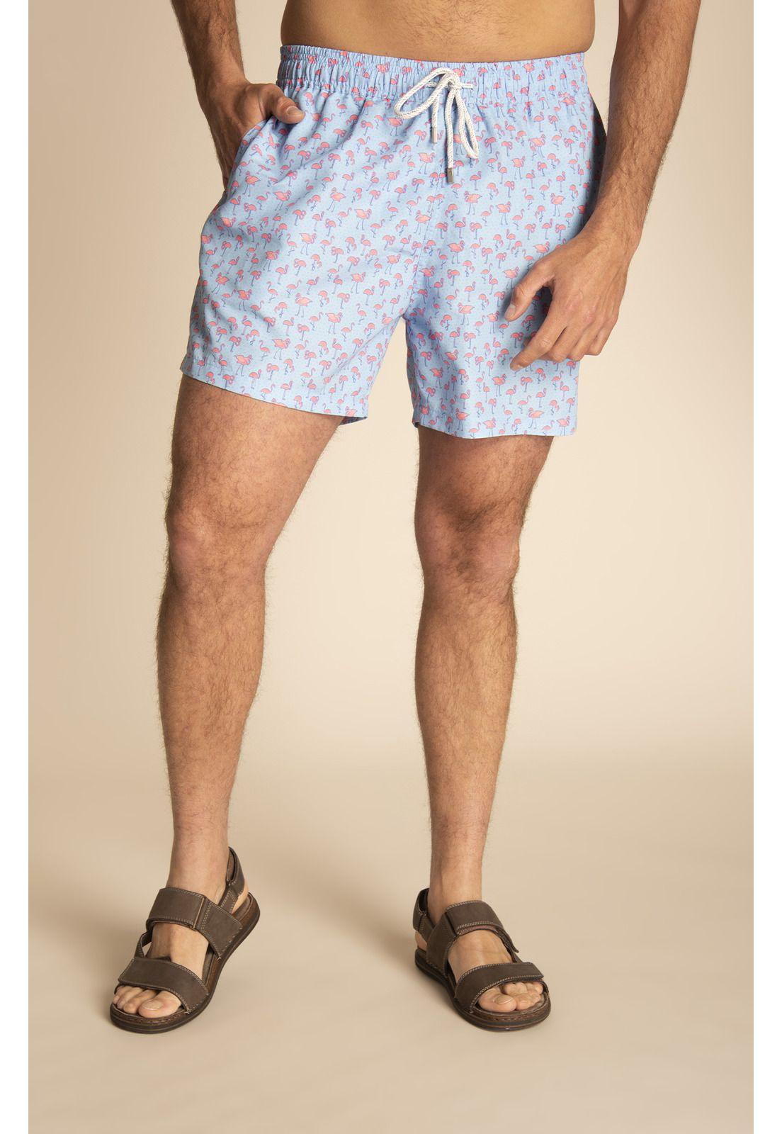 Traje de Baño Hombre Izam Azul-6