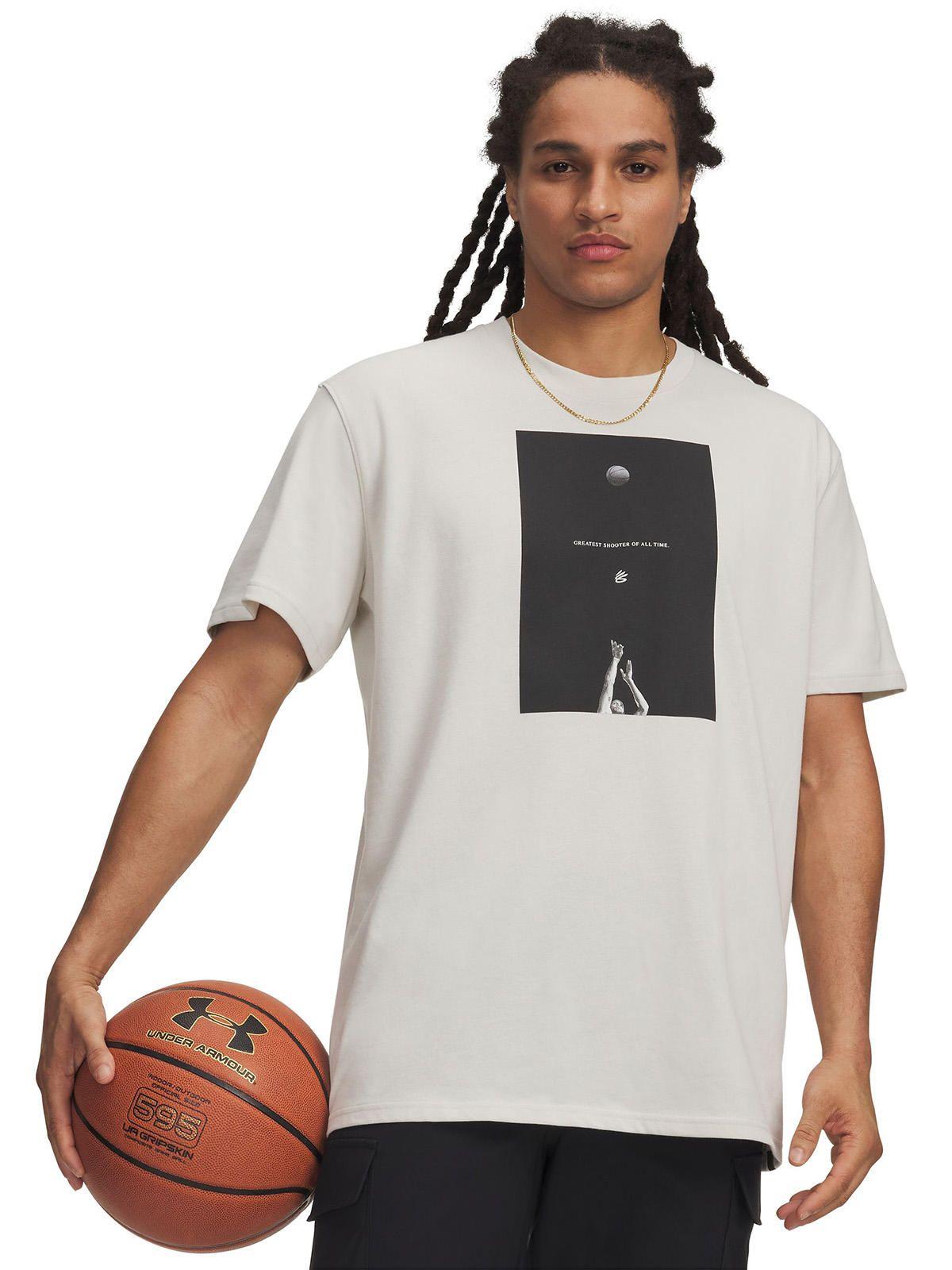 Polera M/C Hombre Curry Greatest Shooter Polera Blanco-0