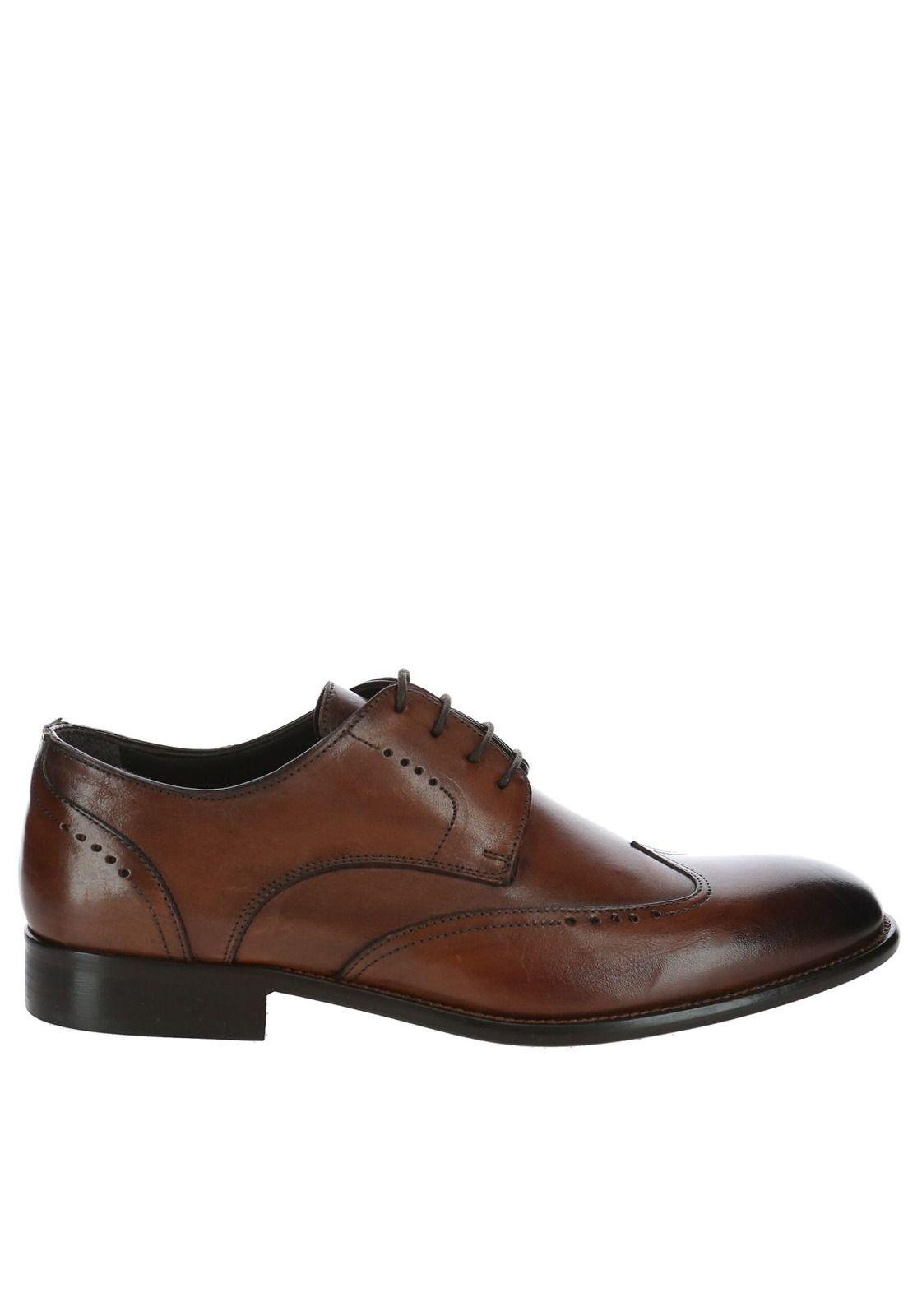 Zapato Cuero Vasco Café-0