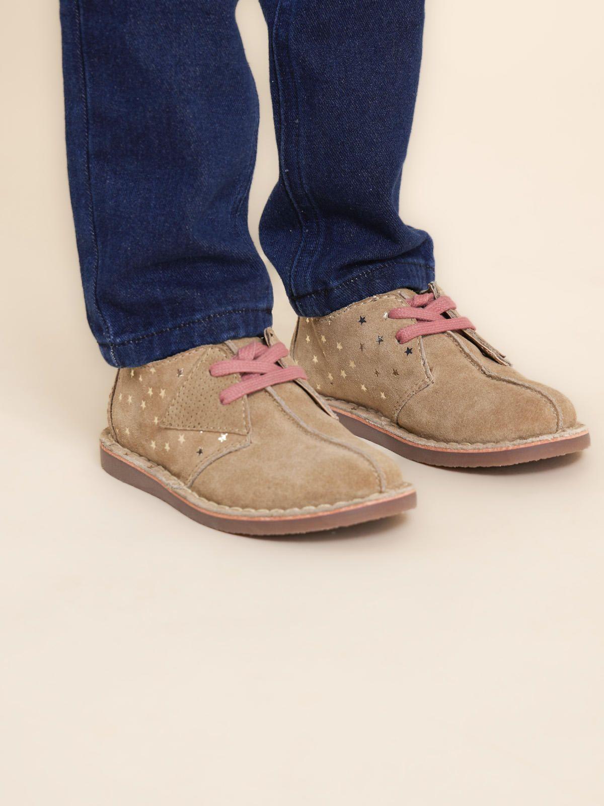 Zapato Cuero Beige Niña Lynton  (30-35)-1