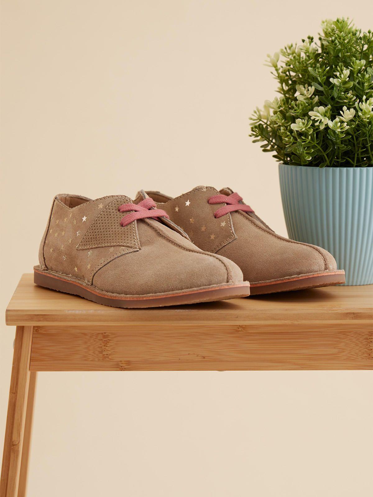 Zapato Cuero Beige Niña Lynton  (30-35)-4