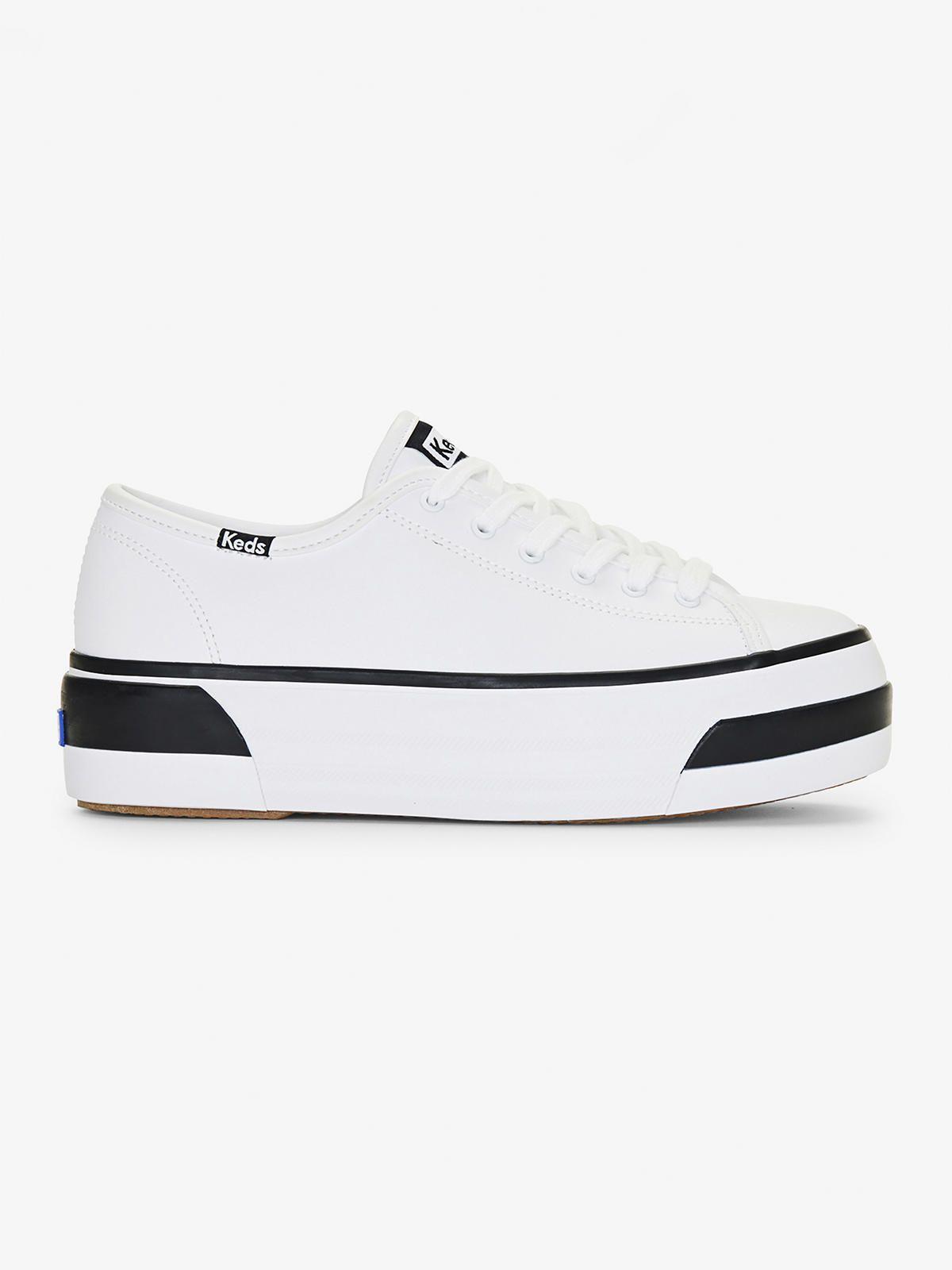 Zapatilla Mujer Triple Up Bumper Foxing Blanca-0