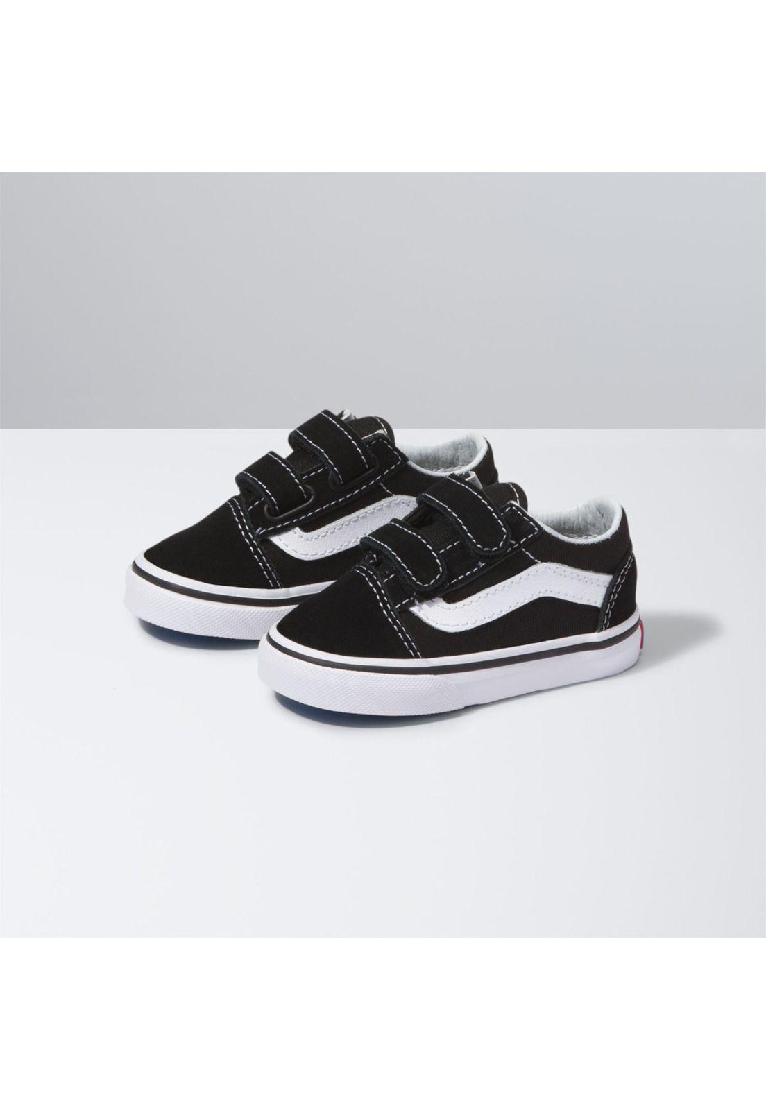 Zapatilla Niño Td Old Skool V Black-0