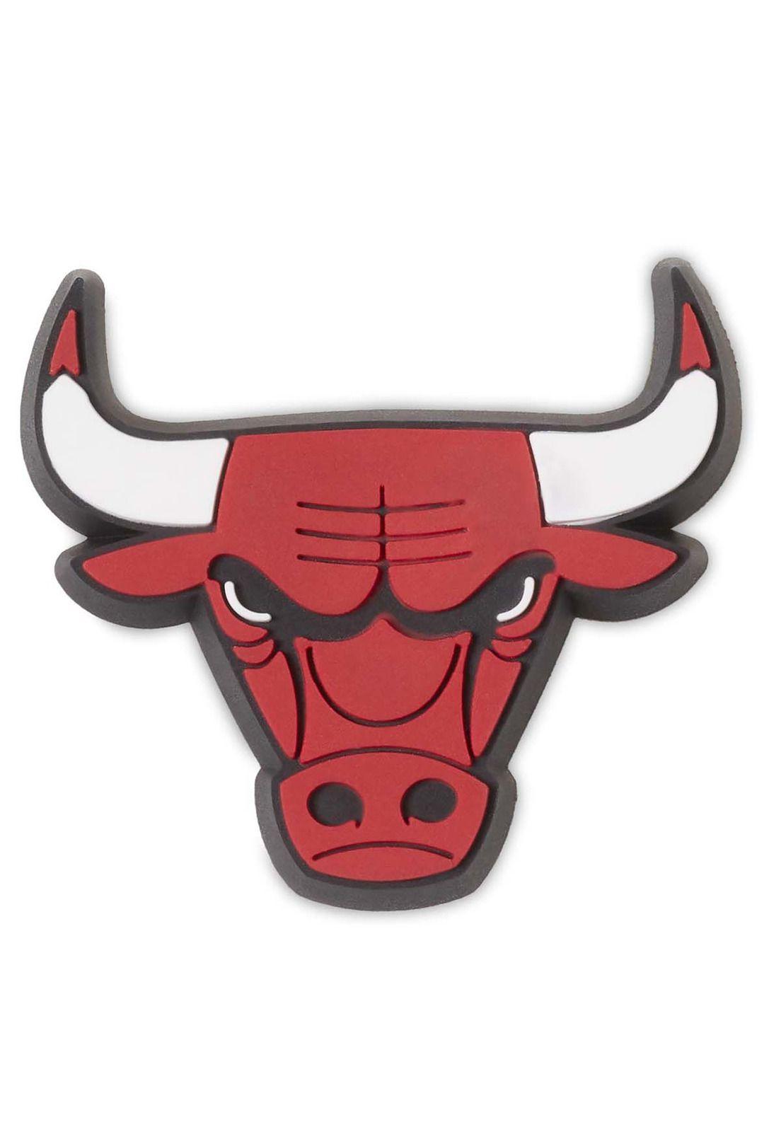 Jibbitz Crocs NBA Chicago Bulls Rojo-0