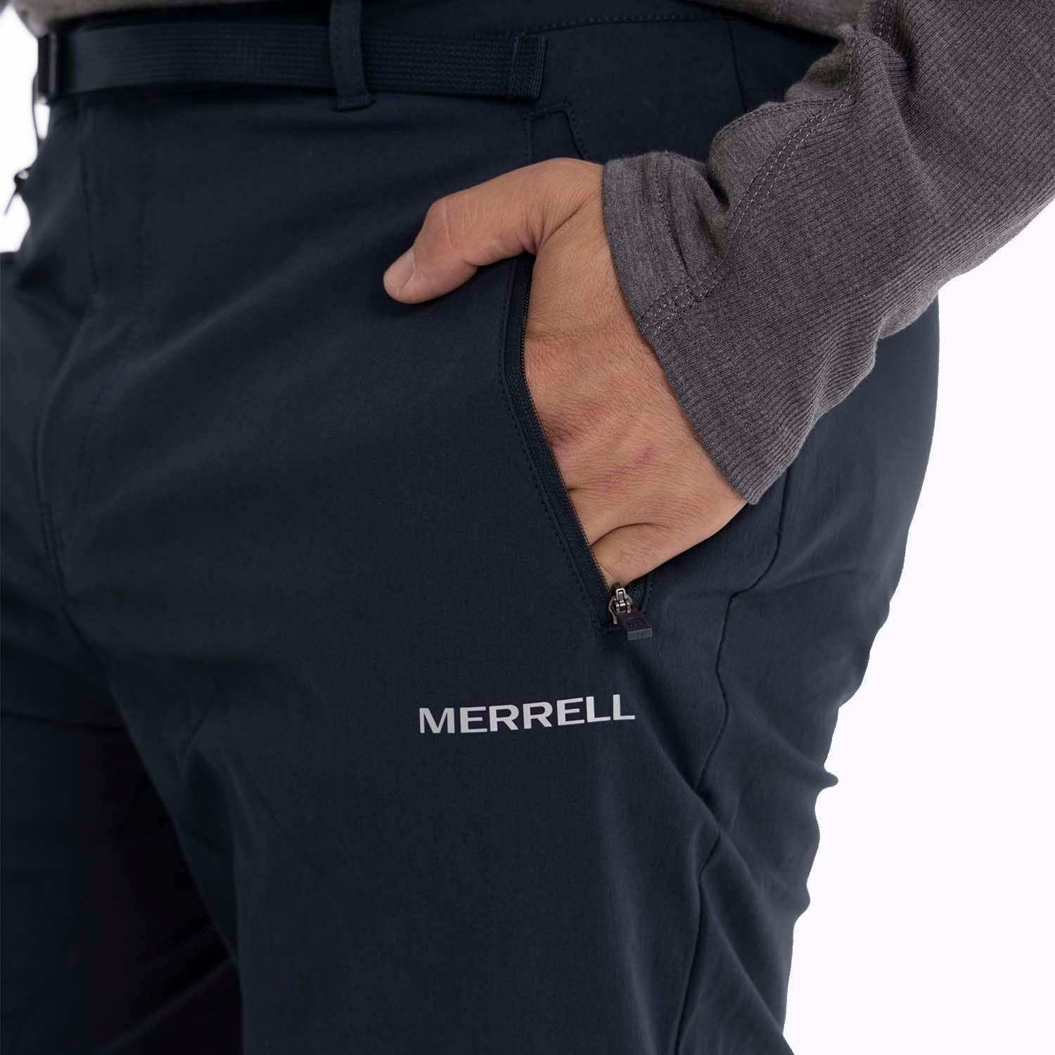 Pantalon Hombre Sacrament Azul marino Merrell.-4