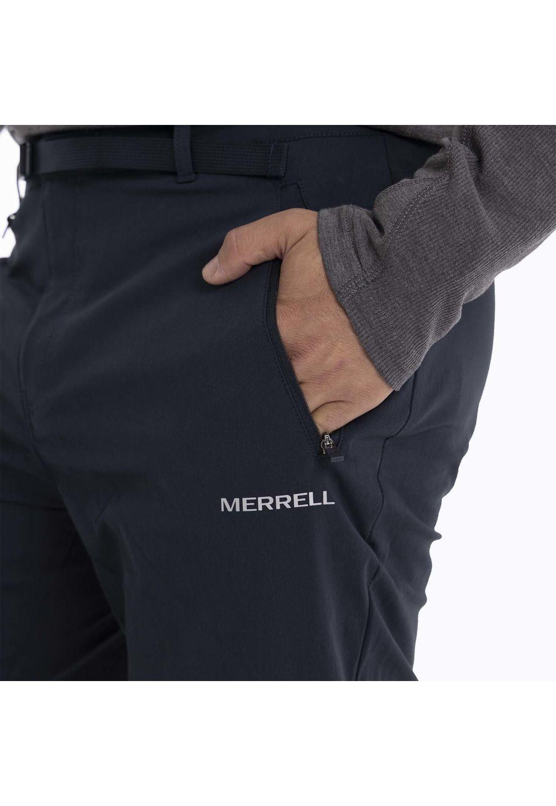Pantalon Hombre Sacrament Azul marino Merrell.-4