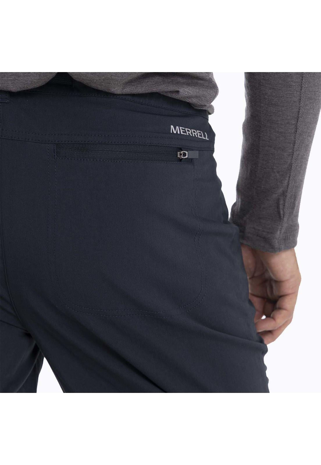 Pantalon Hombre Sacrament Azul marino Merrell.-5