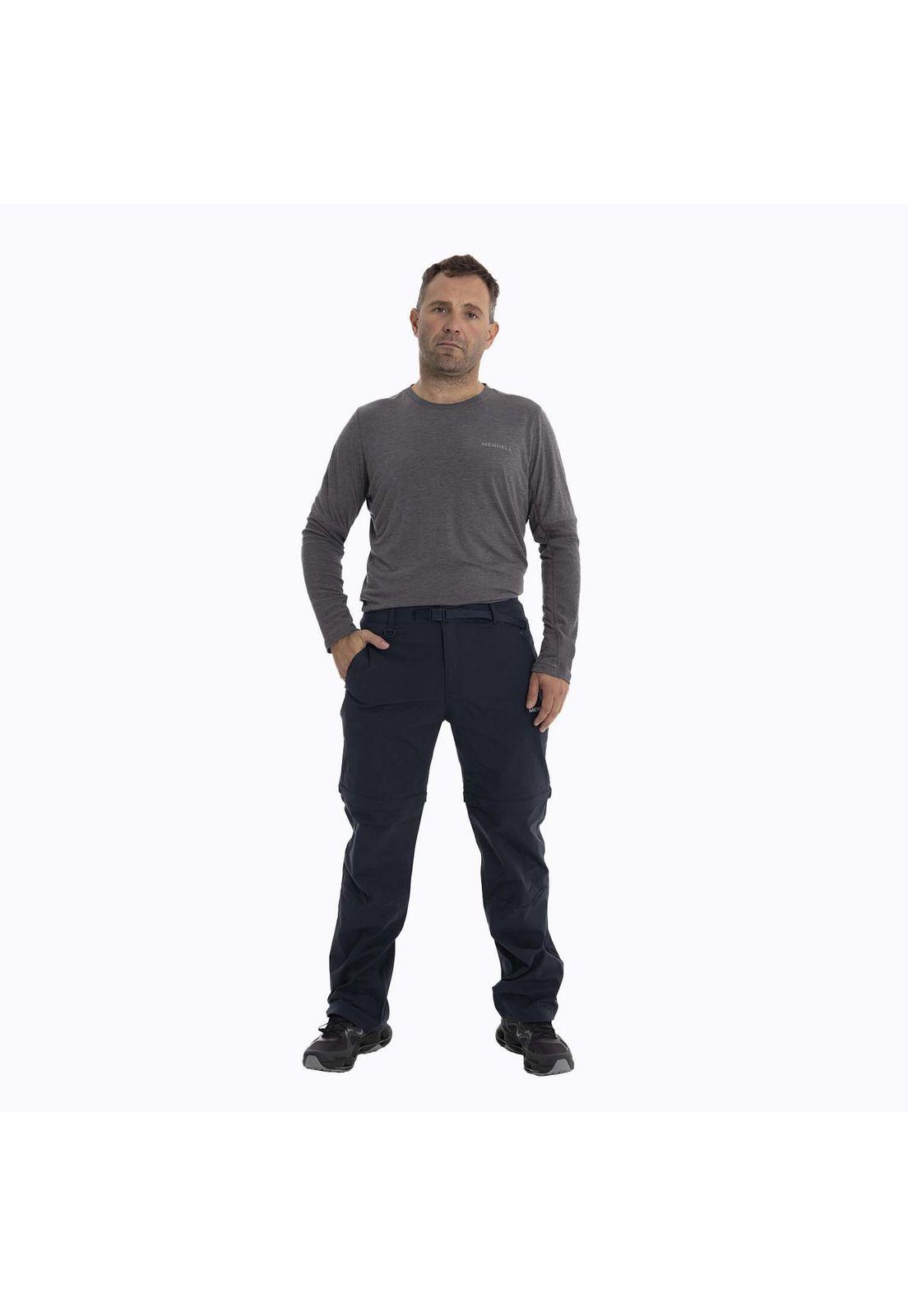 Pantalon Hombre Sacrament Azul marino Merrell.-9