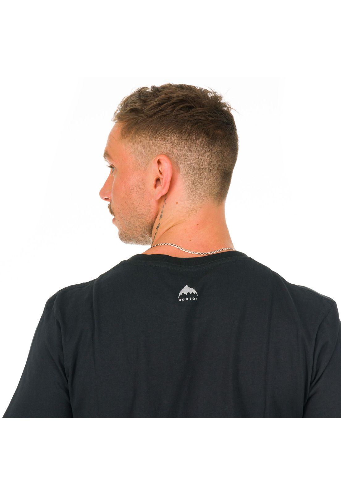 Polera M/C Hombre Space Logo Negro -2