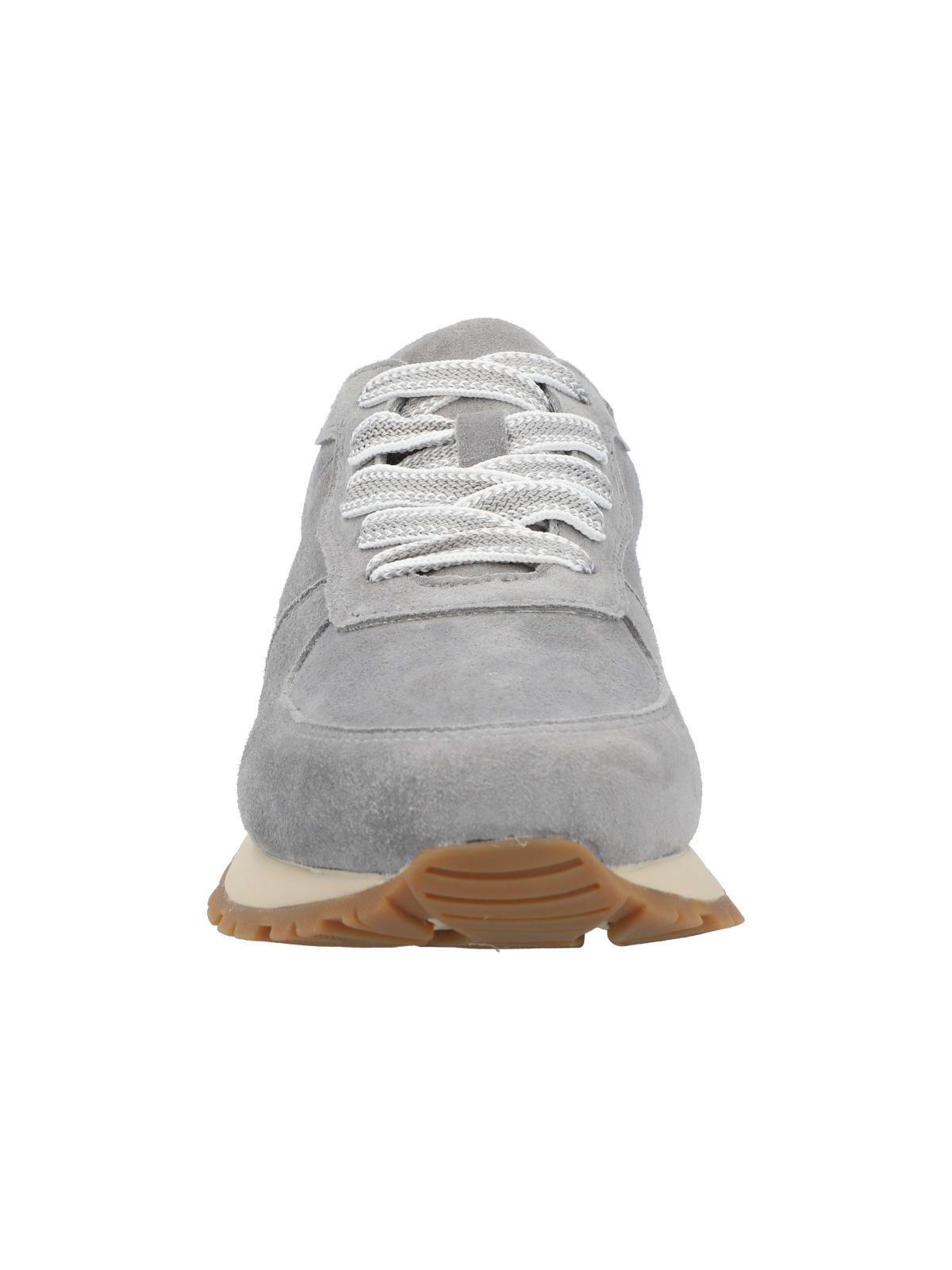 Zapatilla Cuero Mujer Thao Gris-3