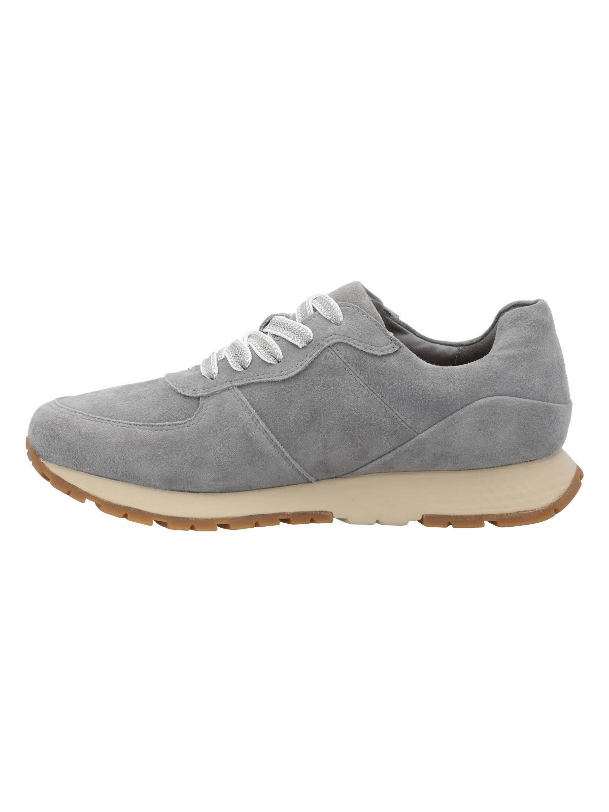 Zapatilla Cuero Mujer Thao Gris-5
