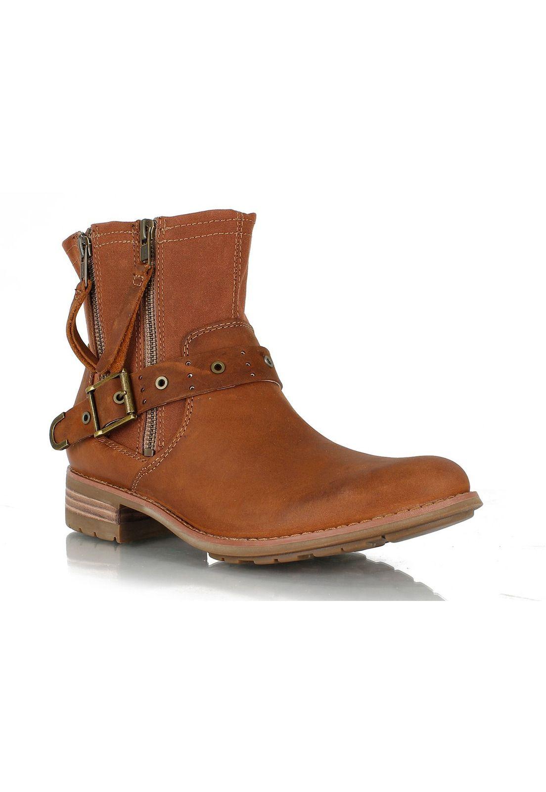 Botin Mujer Casual Squander Café-0