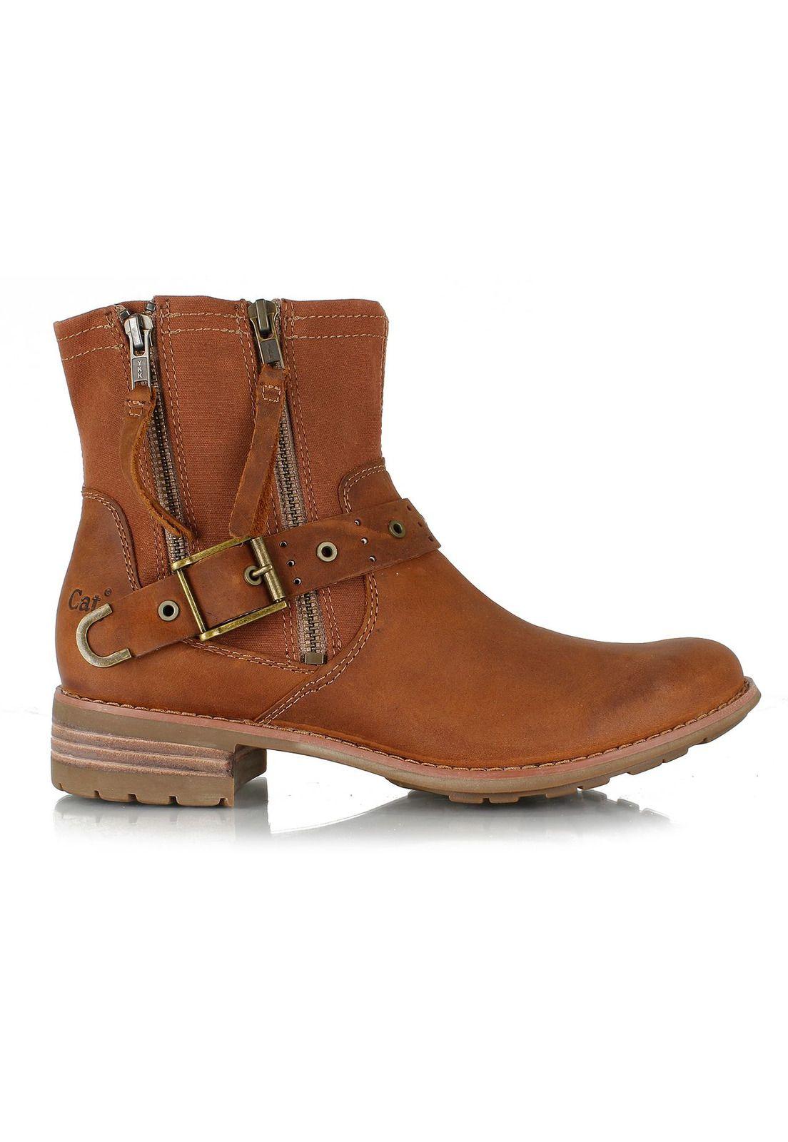 Botin Mujer Casual Squander Café-1