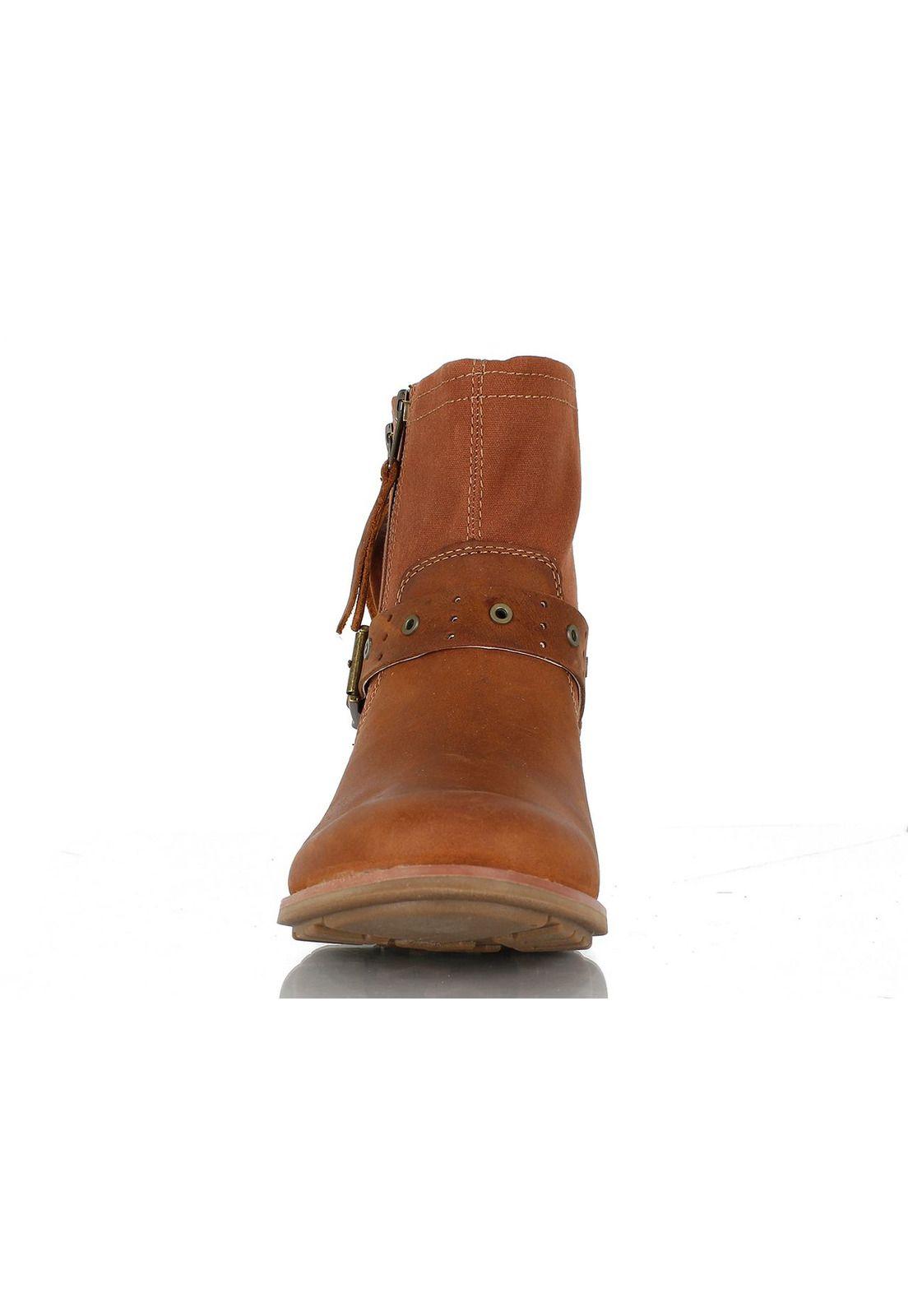 Botin Mujer Casual Squander Café-3