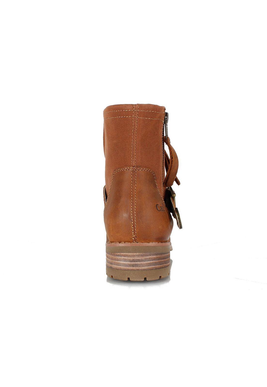 Botin Mujer Casual Squander Café-4