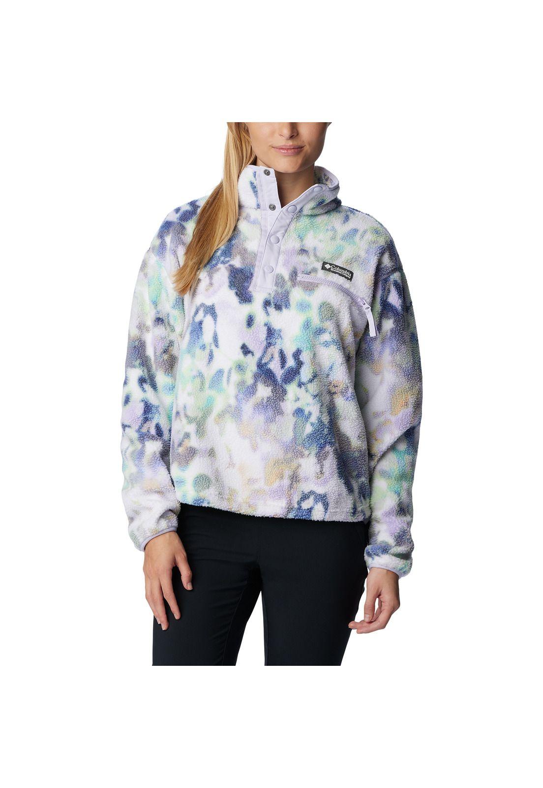 Polar Mujer Helvetia Half Snap Blanco-0