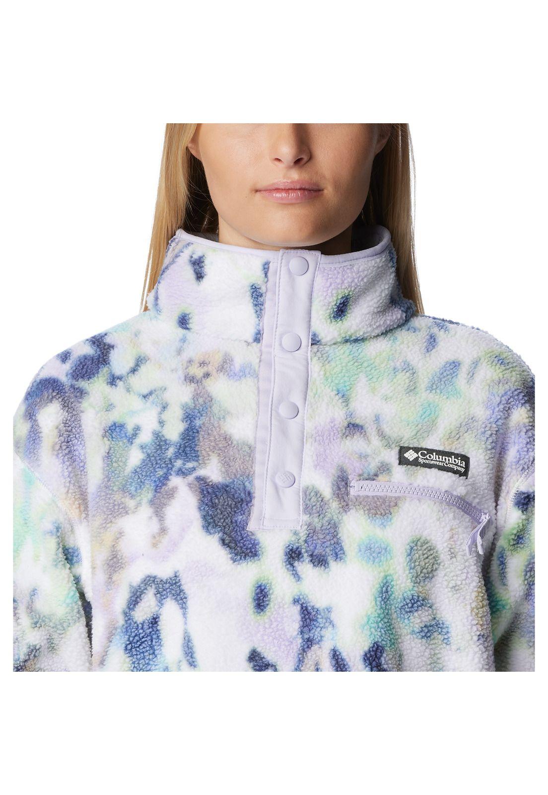 Polar Mujer Helvetia Half Snap Blanco-1