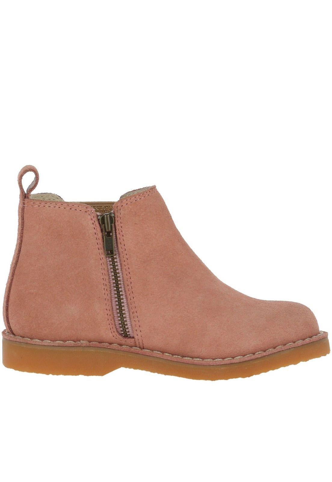 Botin Cuero Fiji Rosa-0
