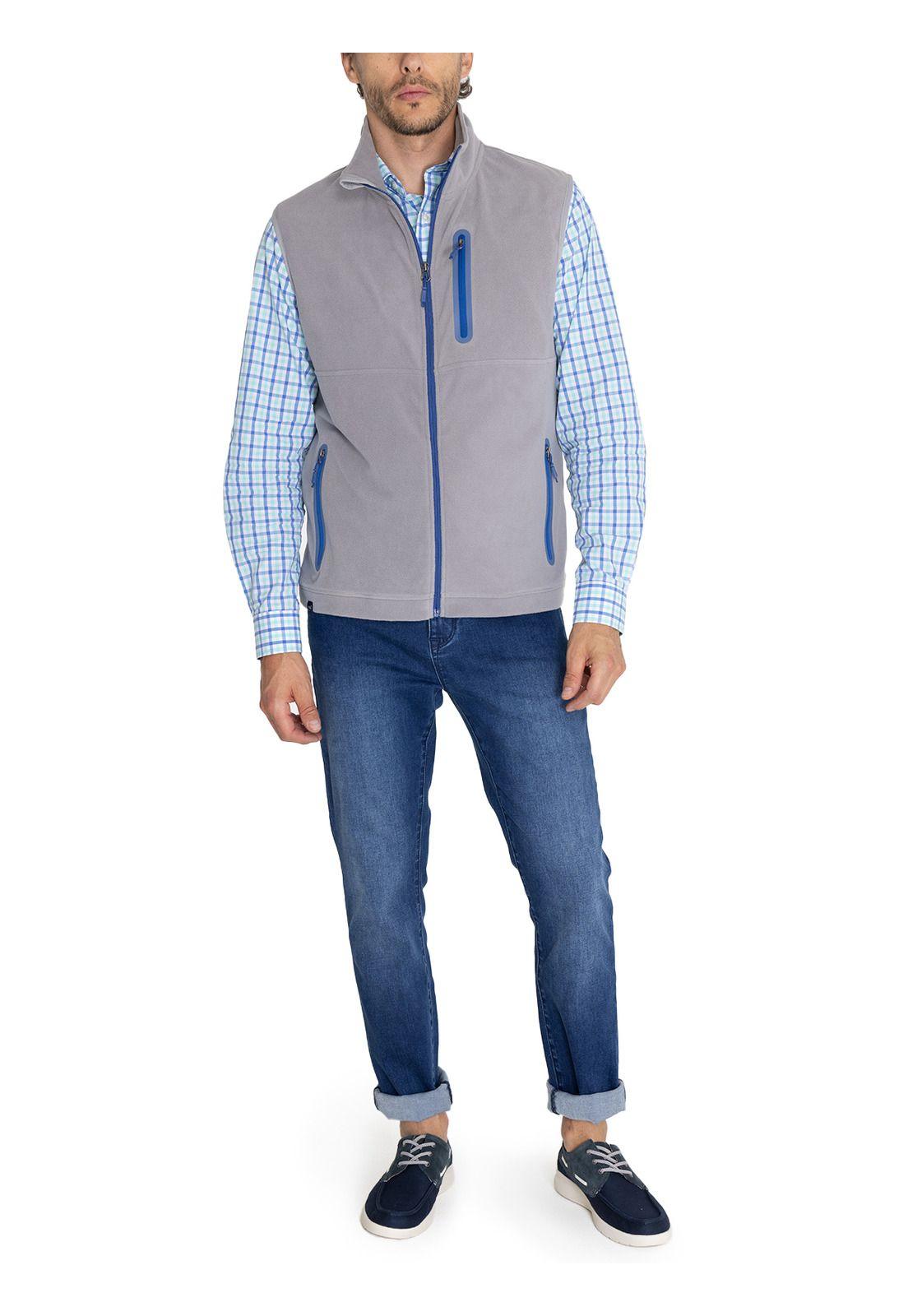 Polar Fibras Recicladas Gris Arienzo Hombre -7