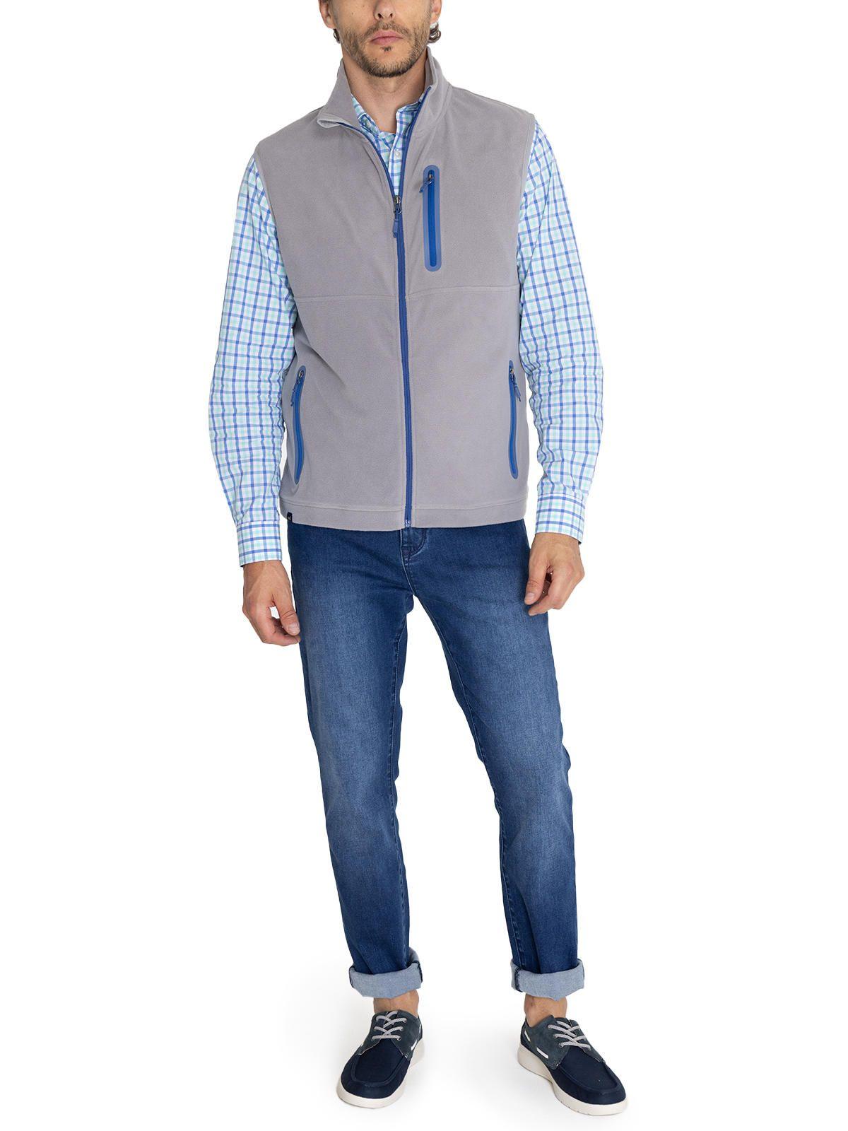 Polar Fibras Recicladas Gris Arienzo Hombre -7