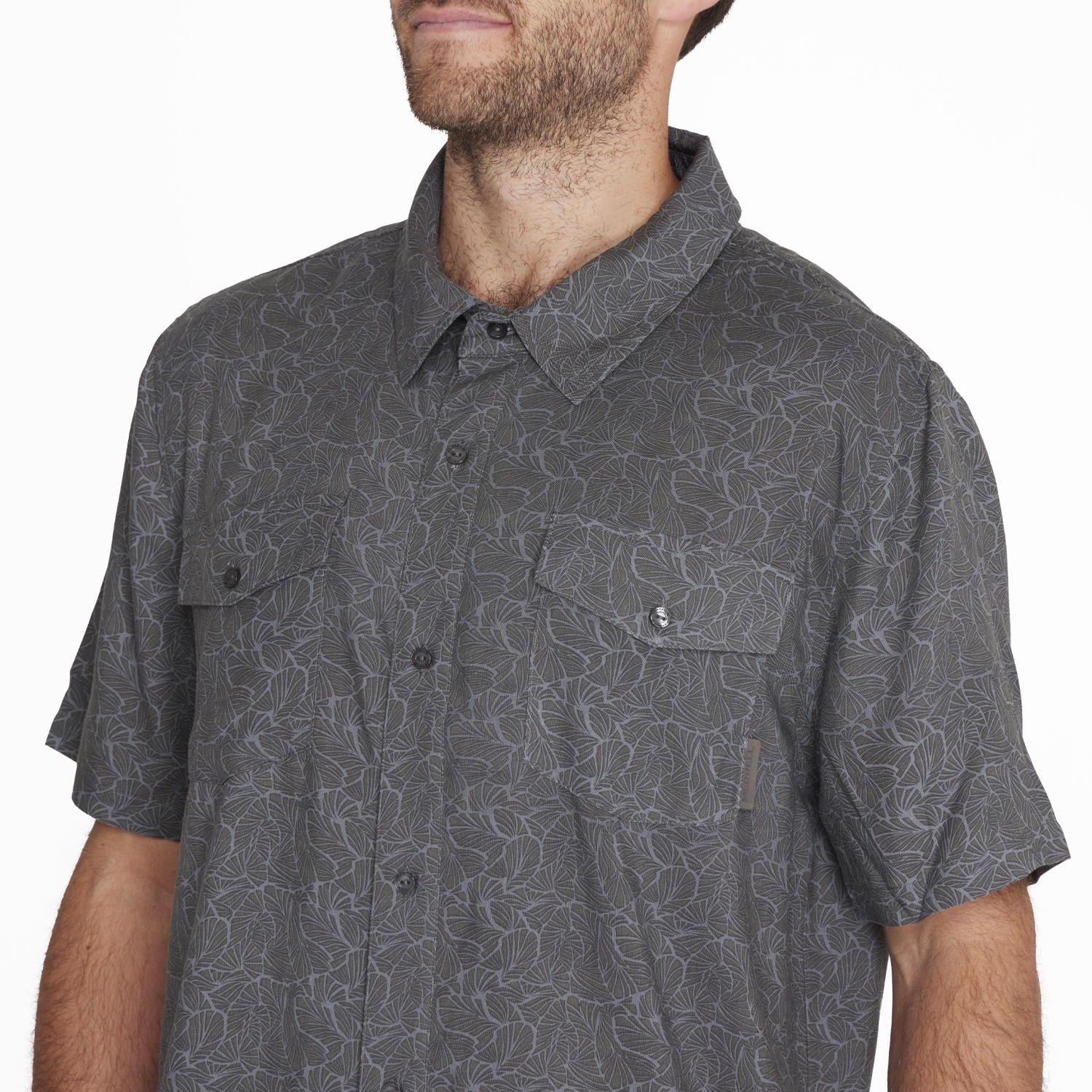 Camisa M/C Shirt Short Sleeve Gris Hombre-3