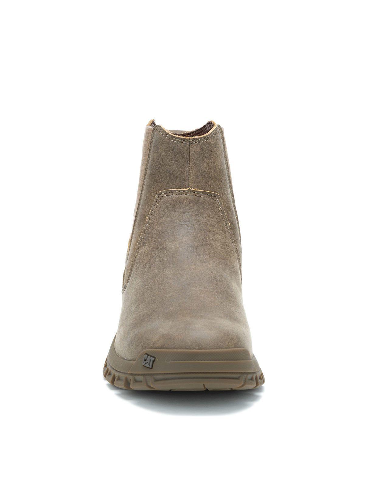 Botin Cuero Hombre Threshold Chelsea Café Oscuro-4