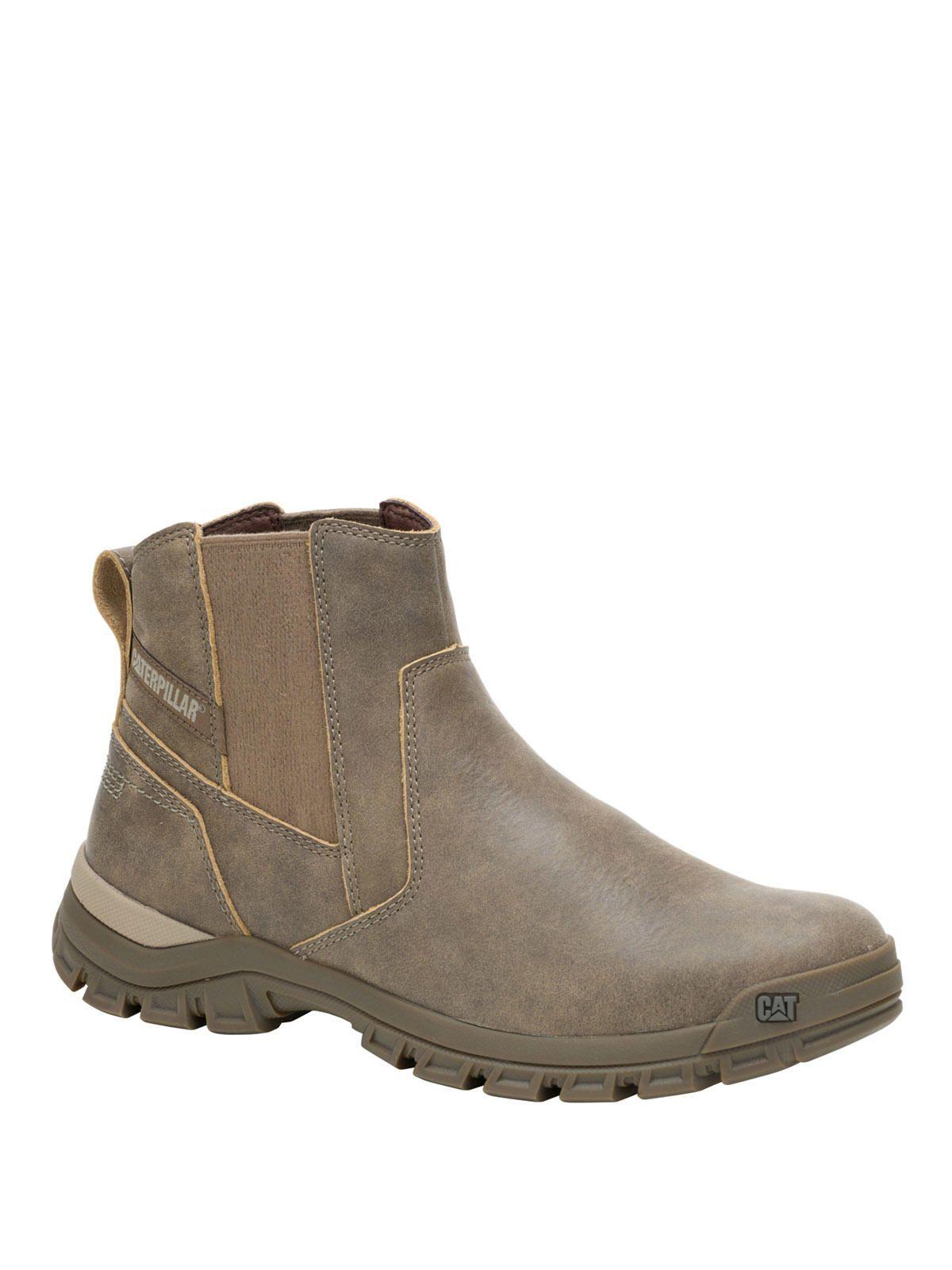 Botin Cuero Hombre Threshold Chelsea Café Oscuro-0