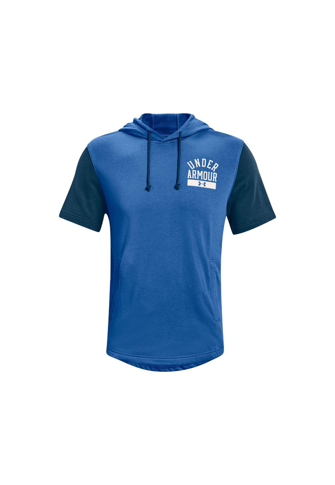 Polerón Buzo Hombre Rival Terry Cb Hoodie Azul-0
