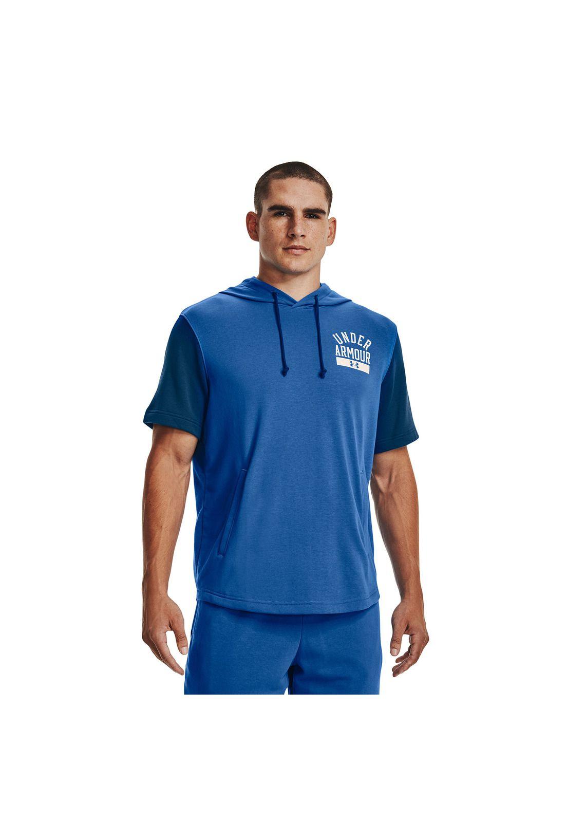 Polerón Buzo Hombre Rival Terry Cb Hoodie Azul-2