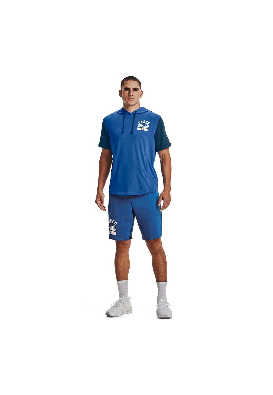 Polerón Buzo Hombre Rival Terry Cb Hoodie Azul-4
