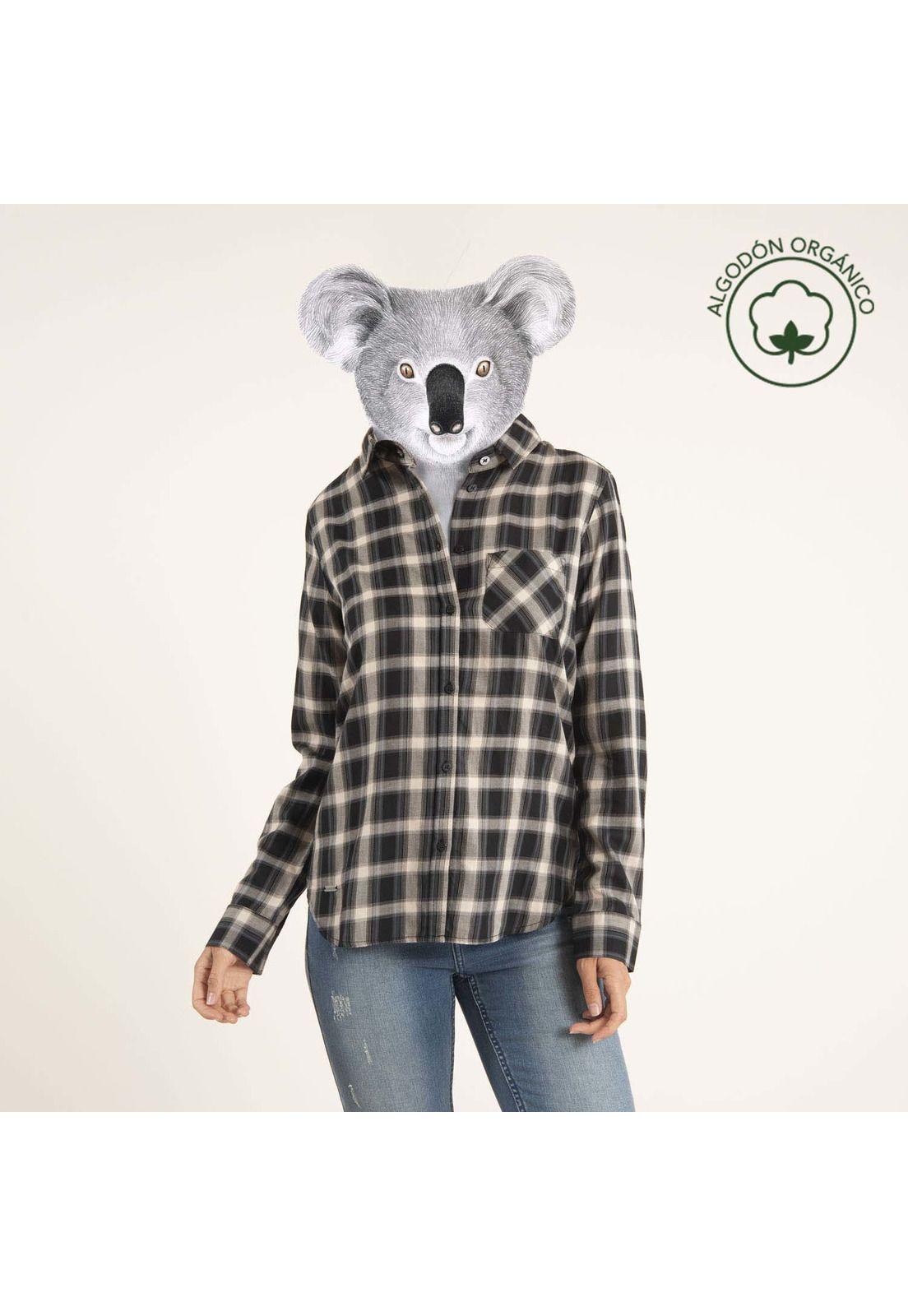 Blusa Mujer Clara Gris-0