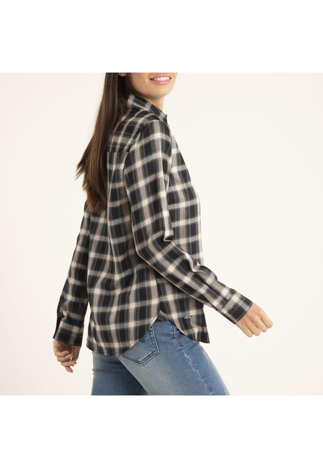 Blusa Mujer Clara Gris-3