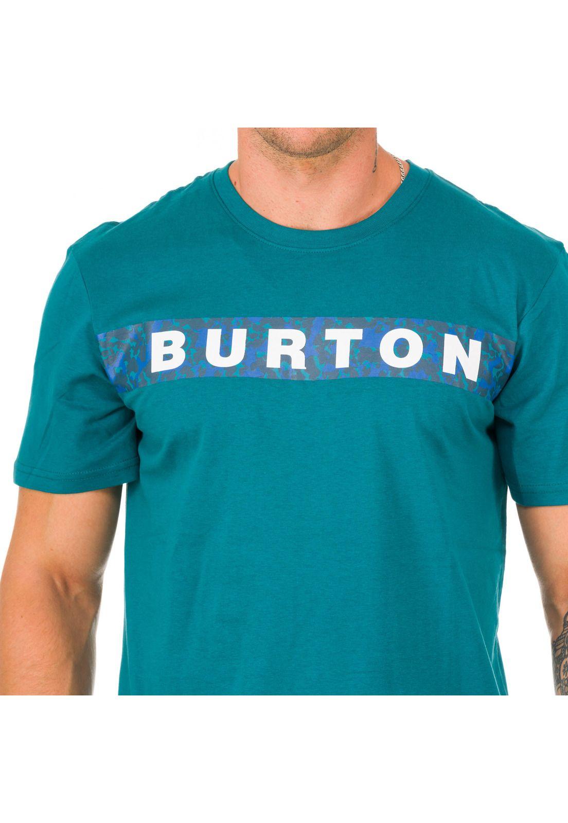 Polera M/C Hombre Dusty Logo Verde Oscuro -4