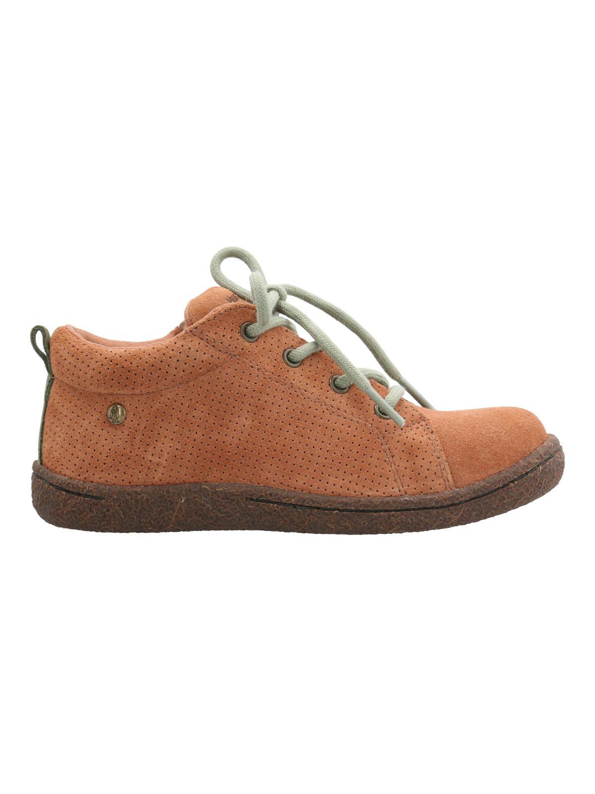 Zapatilla Cuero Hervey Niño Café-0