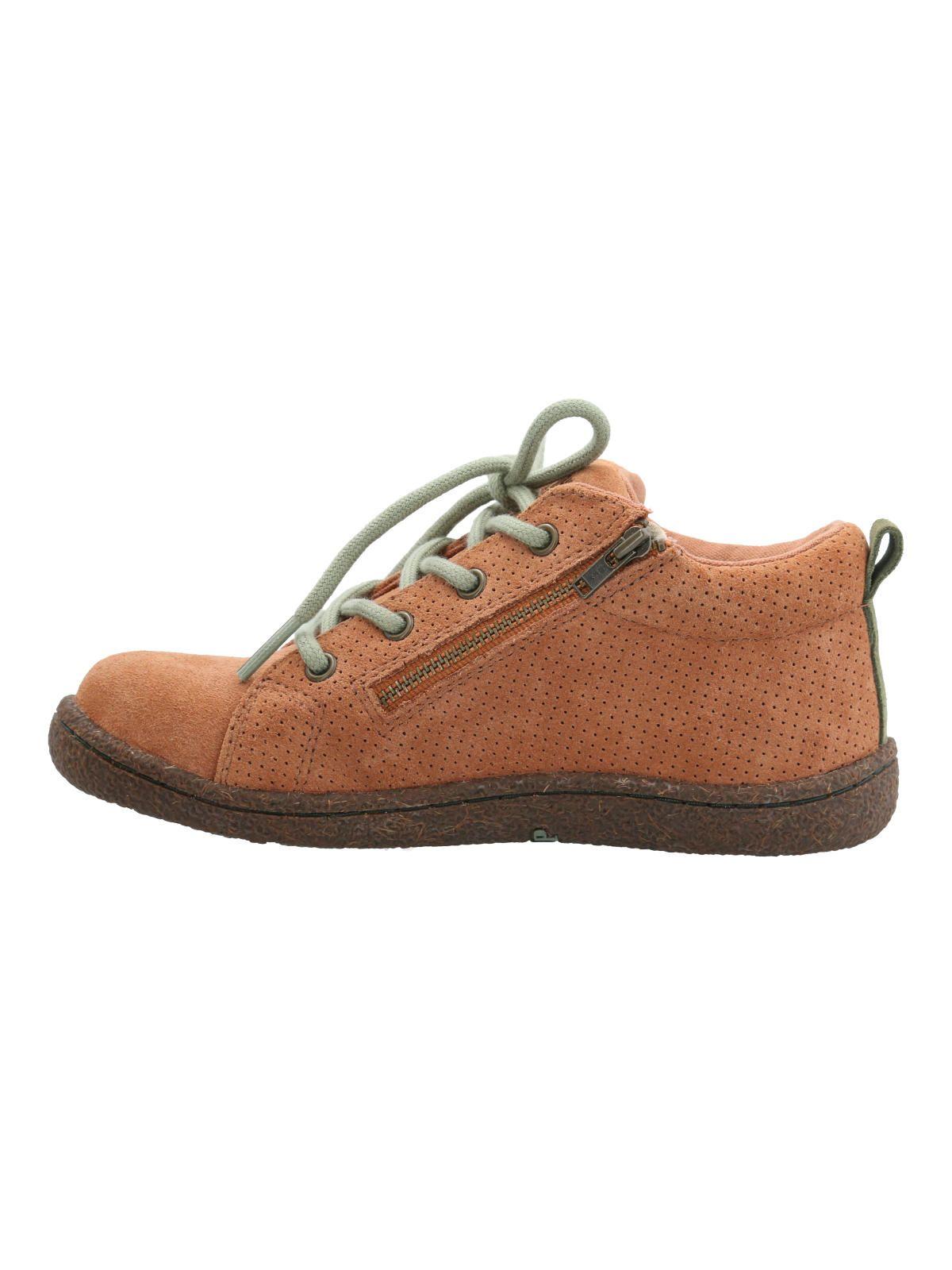 Zapatilla Cuero Hervey Niño Café-5