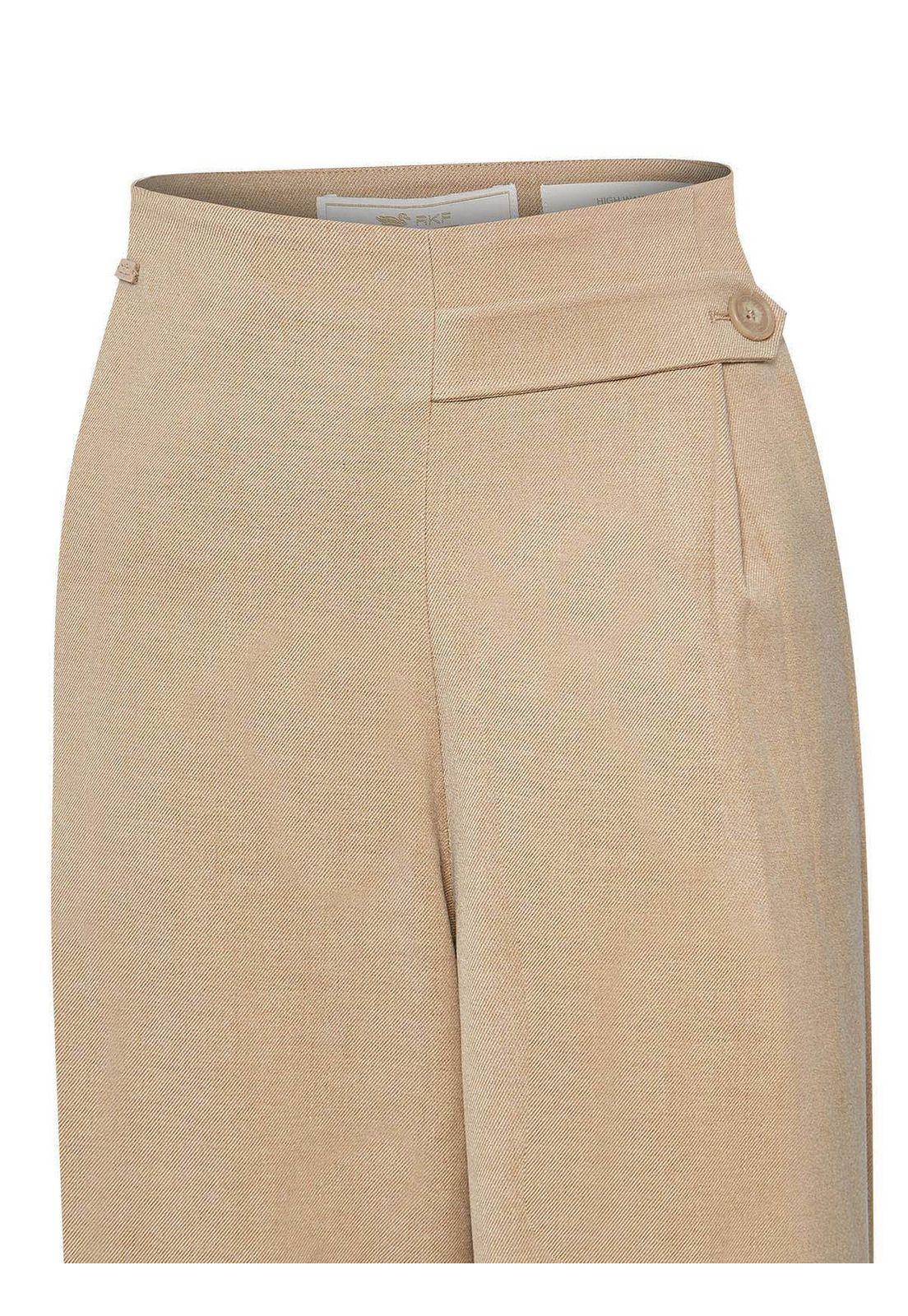 Pantalón Mujer Hornacal Beige-3