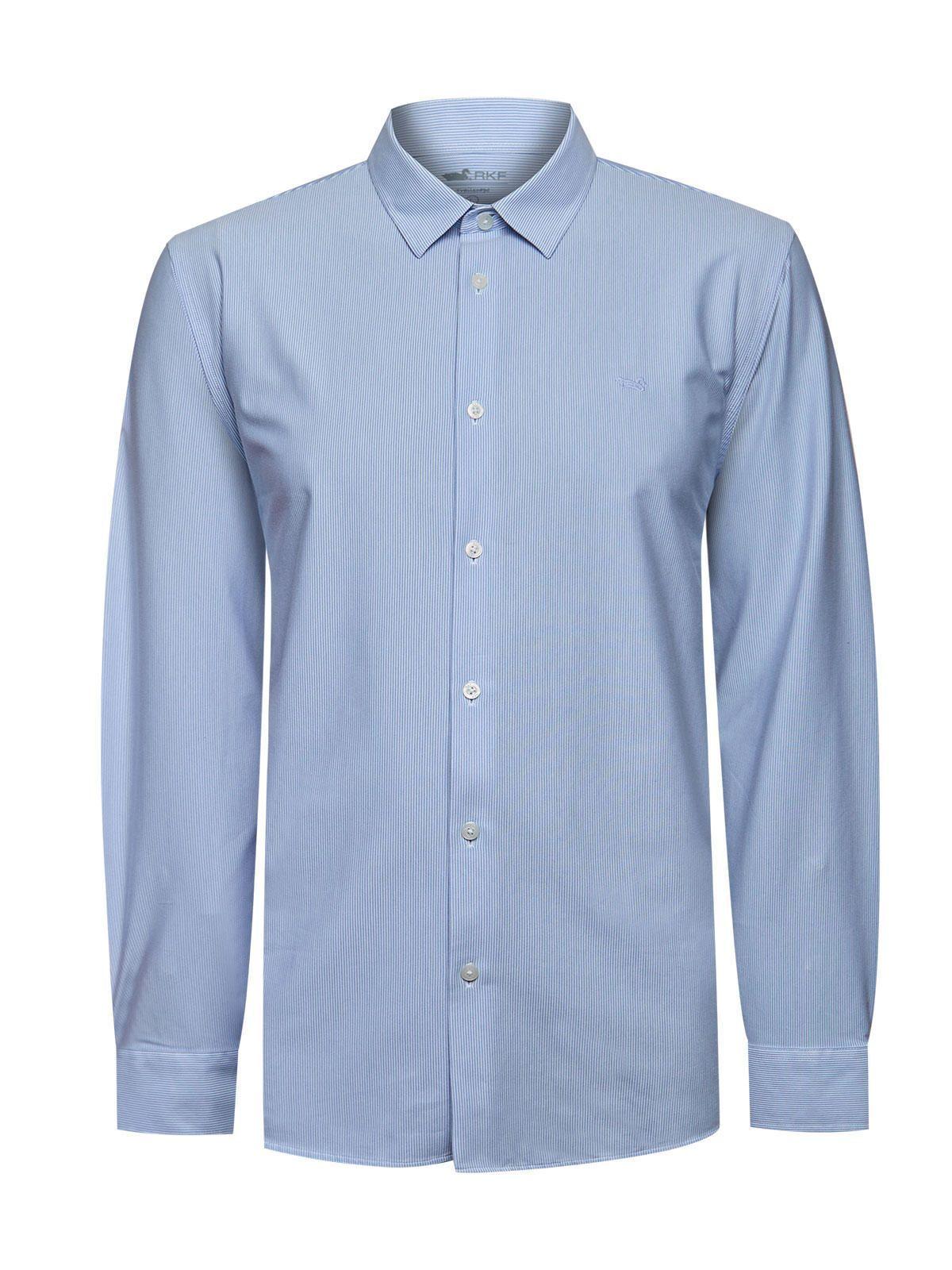 Camisa Algodón Hombre Rove Azul-0