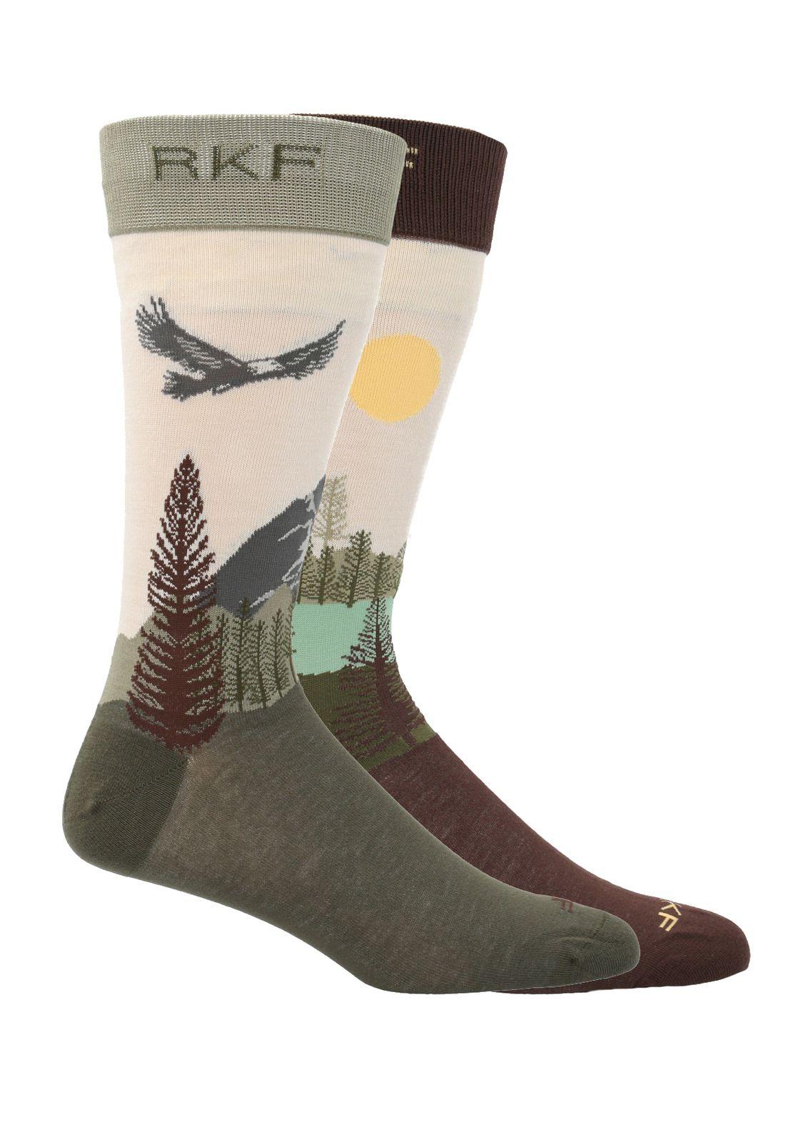 Calcetin Verde Diff Mountain Hombre-0