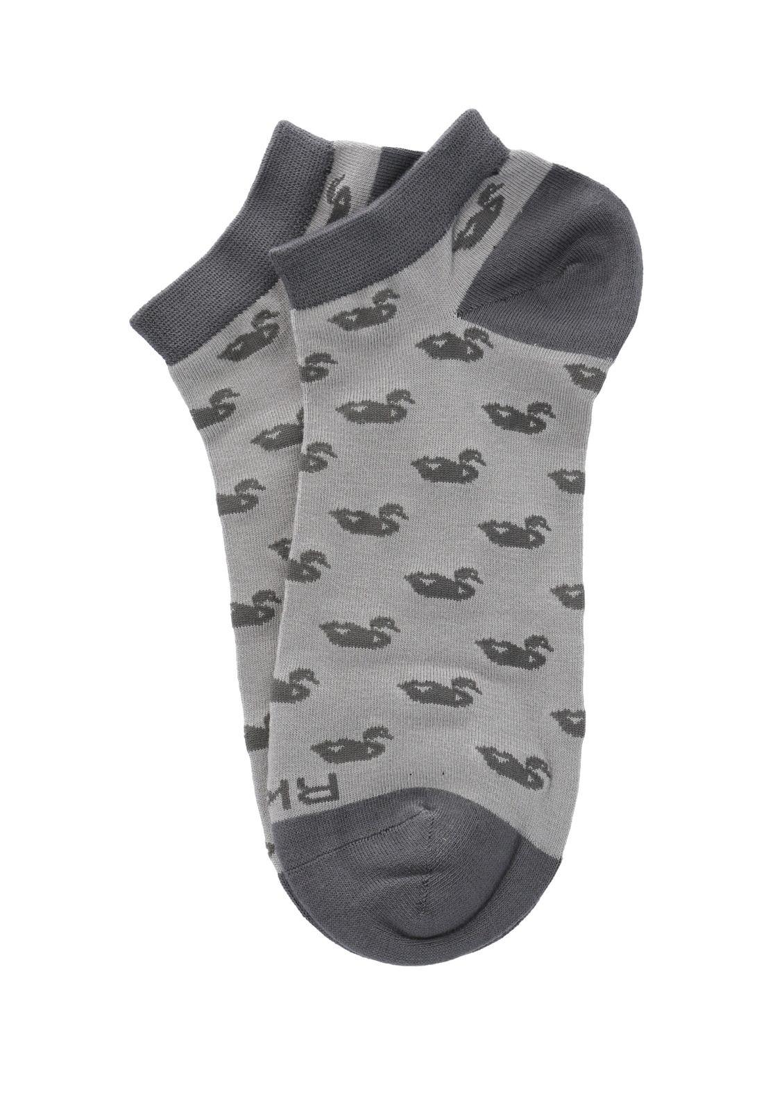Calcetín Bambú Hombre Ped Ducks Gris-2