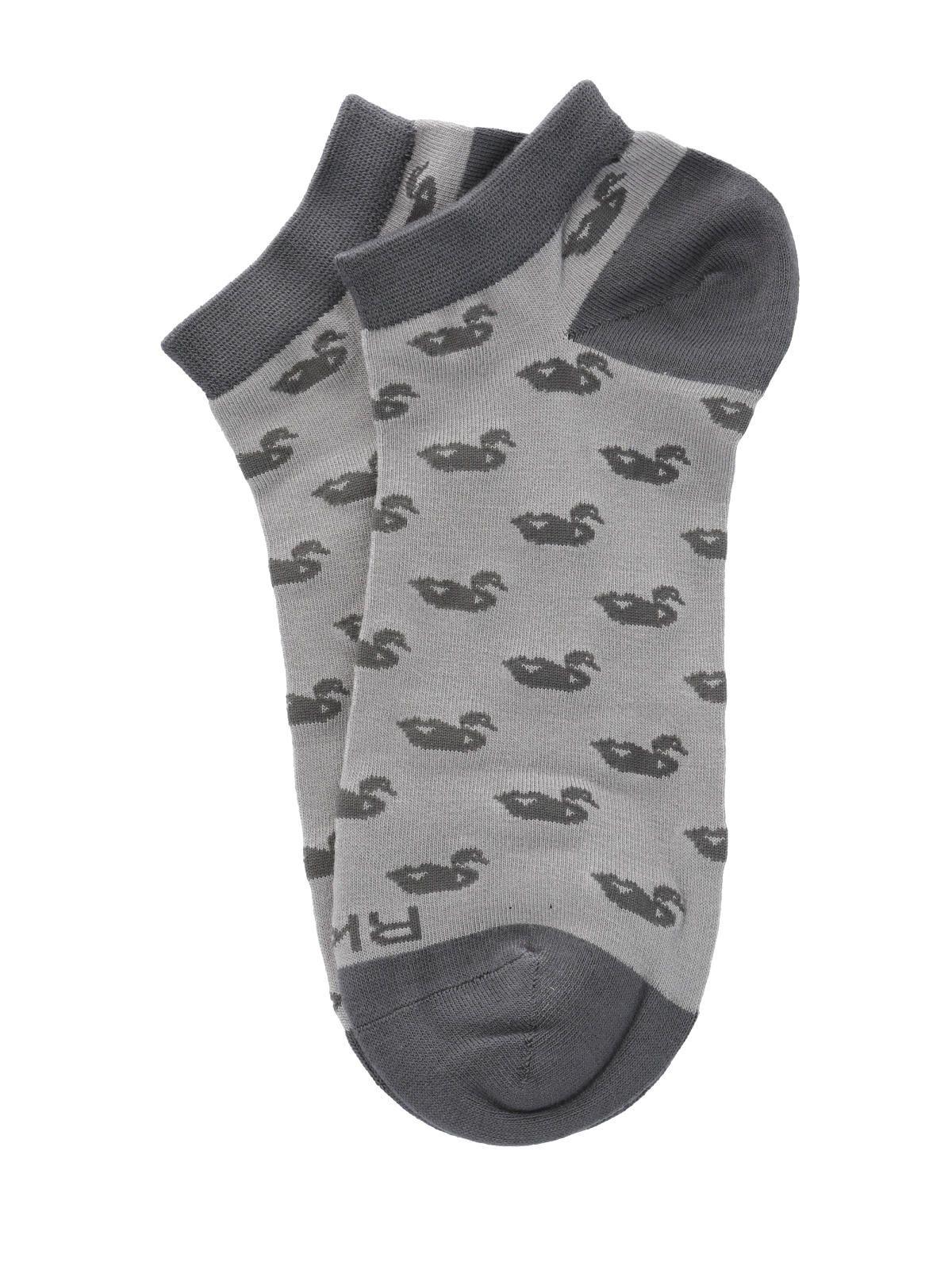 Calcetín Bambú Hombre Ped Ducks Gris-2