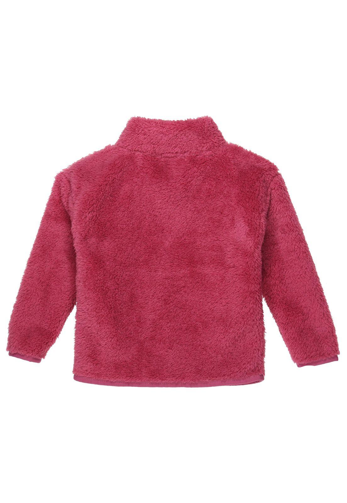 Polar Niña Peludo Fucsia-4