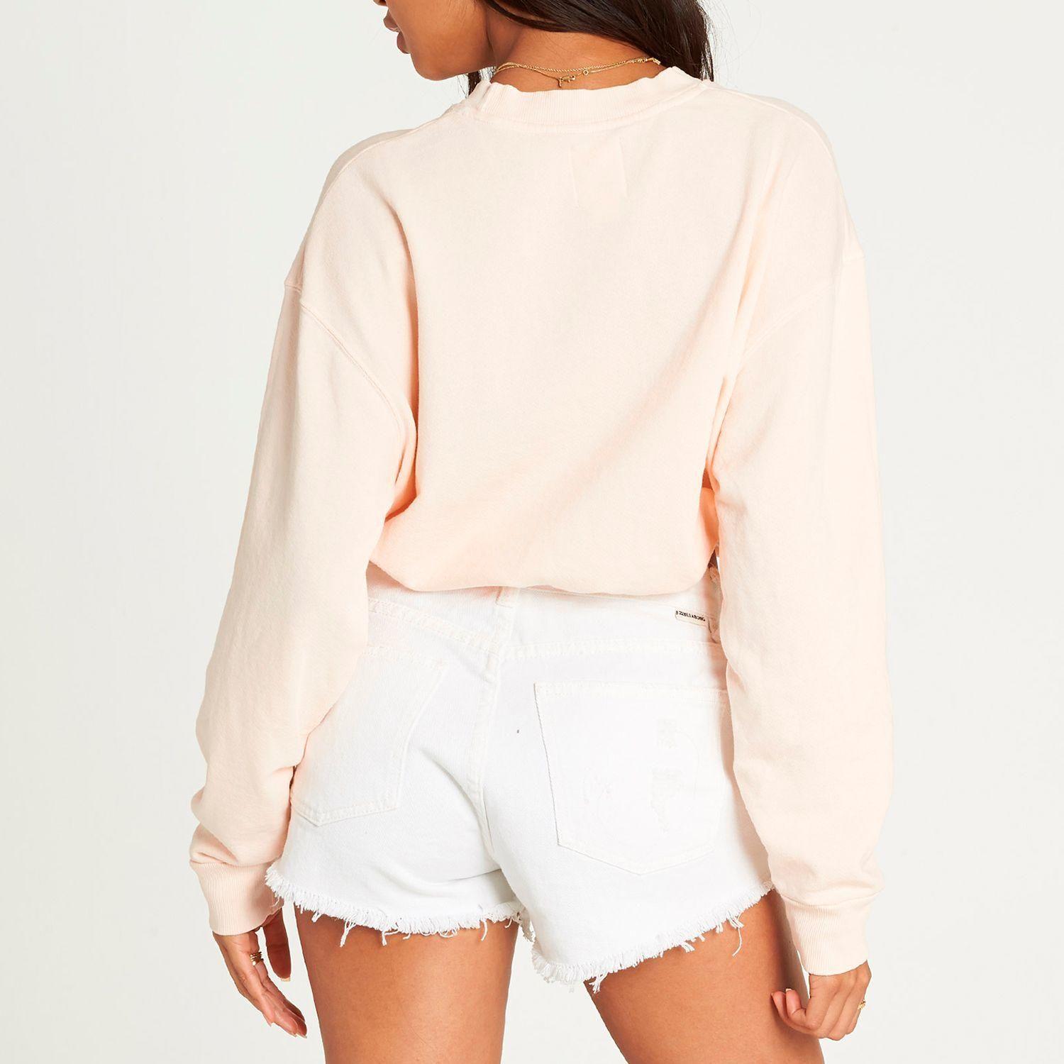 Poleron Mujer Faded In The Sun Naranjo-2