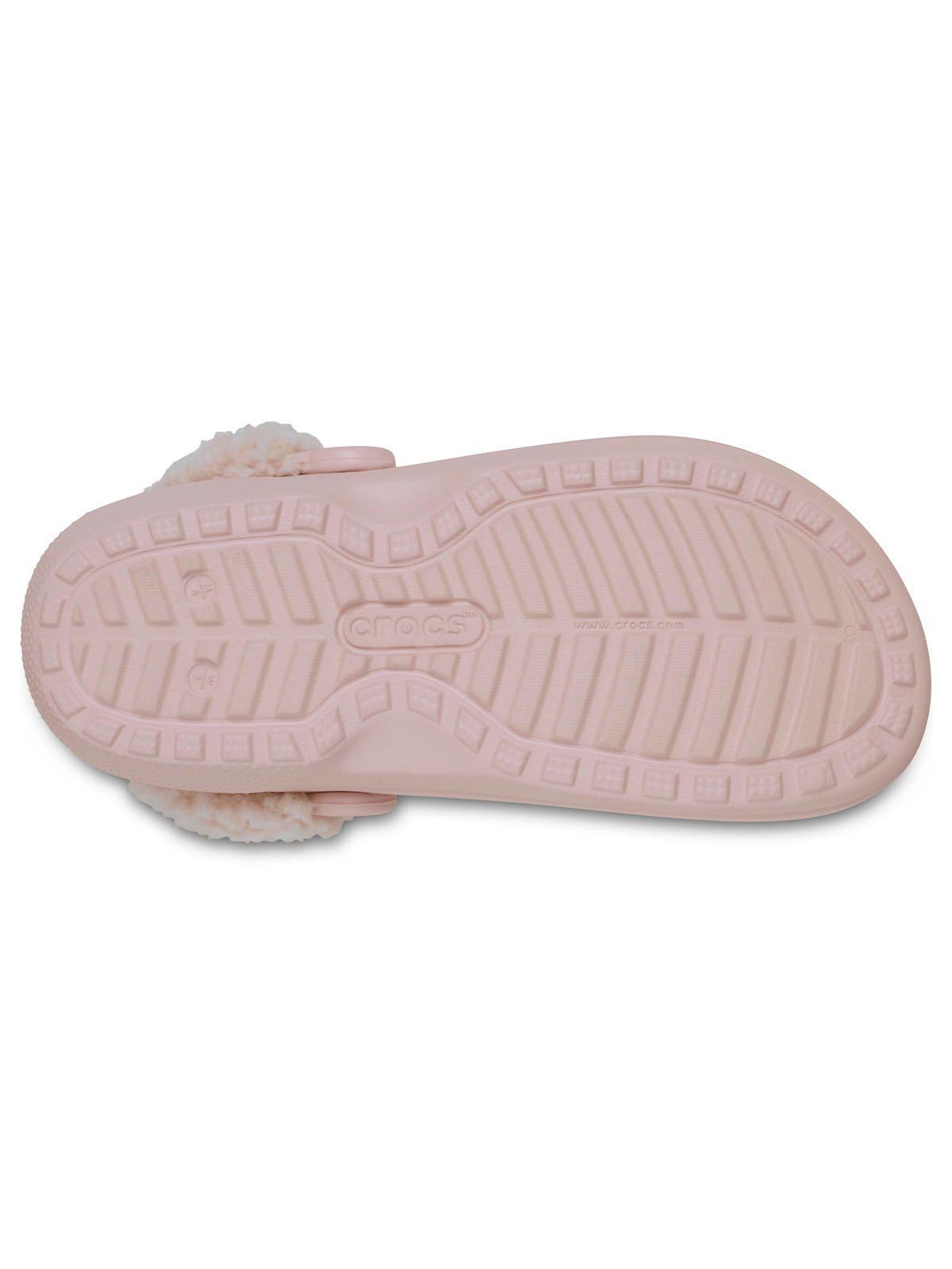 Zueco Mujer Classic Fleece Lined Rosado-4