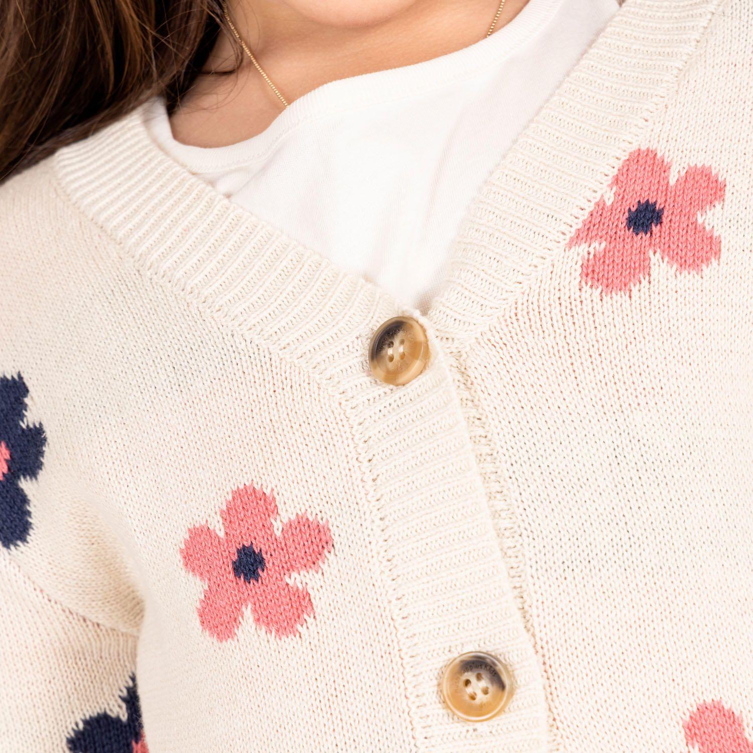 Chaleco Niña Lola Beige-3