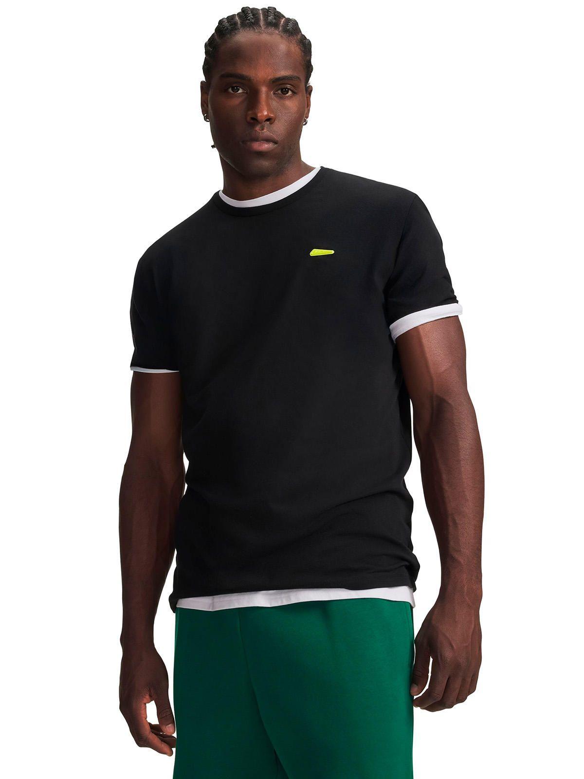 Polera manga corta Scorpio negro Hombre-0