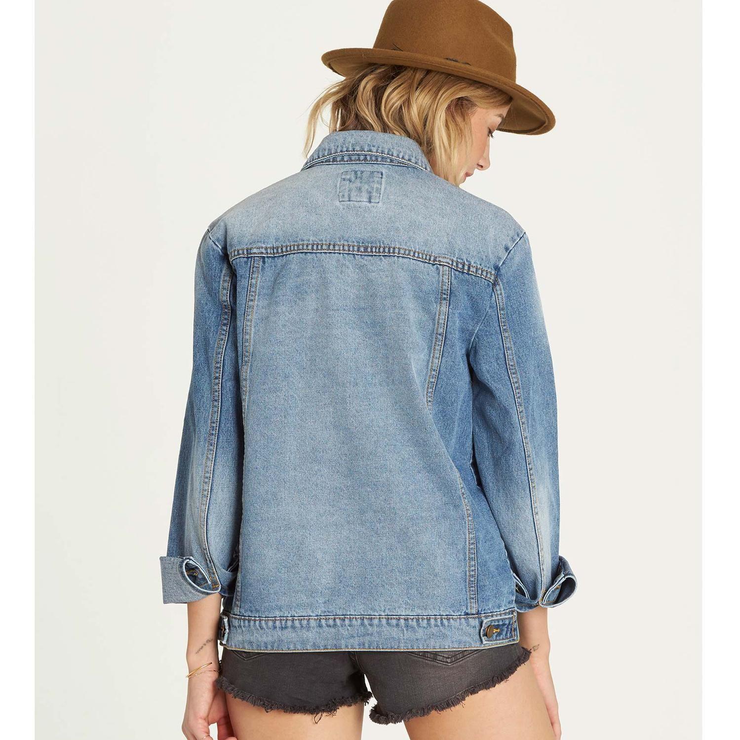 Chaqueta Always Truckin Azul Mujer Billabong-1