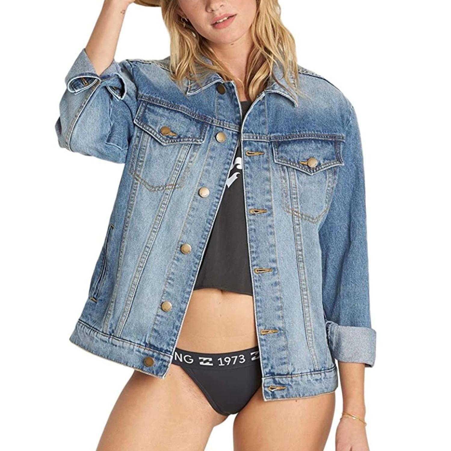 Chaqueta Always Truckin Azul Mujer Billabong-2